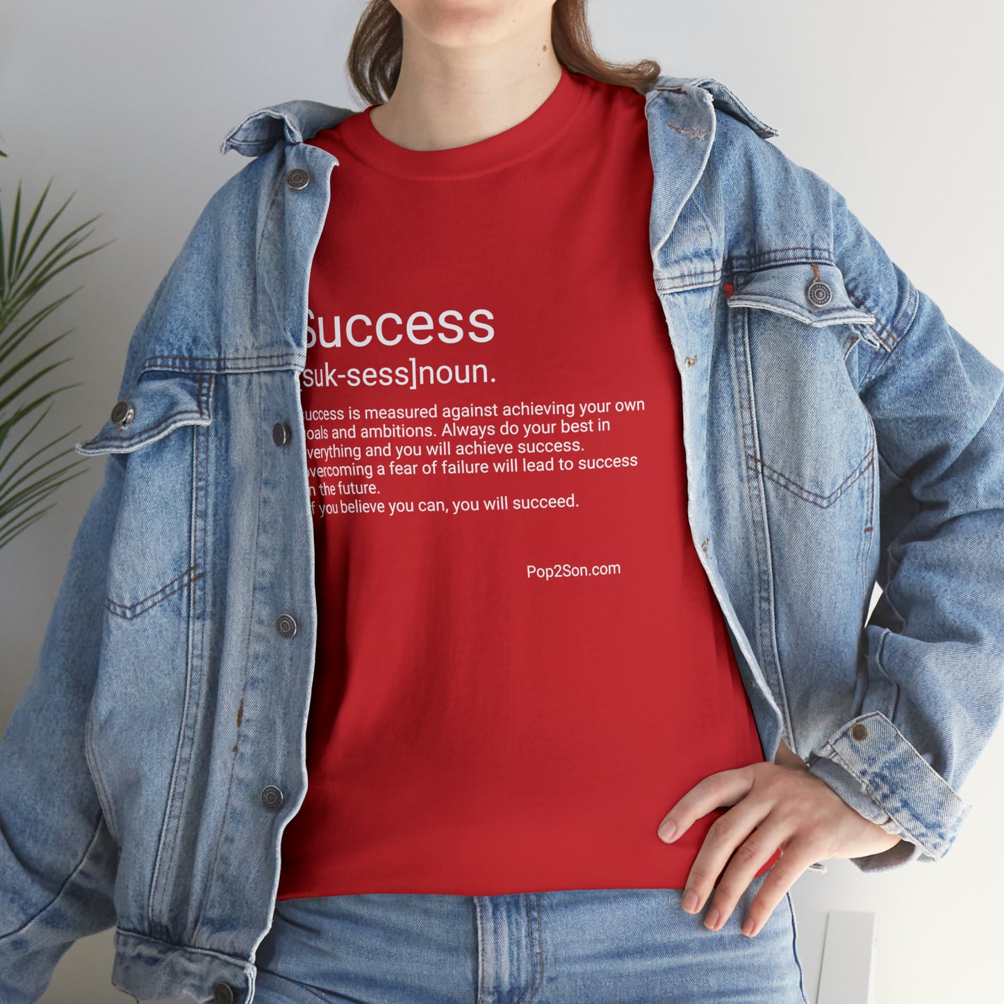 Unisex Success Inspirational Ultra Cotton Tee