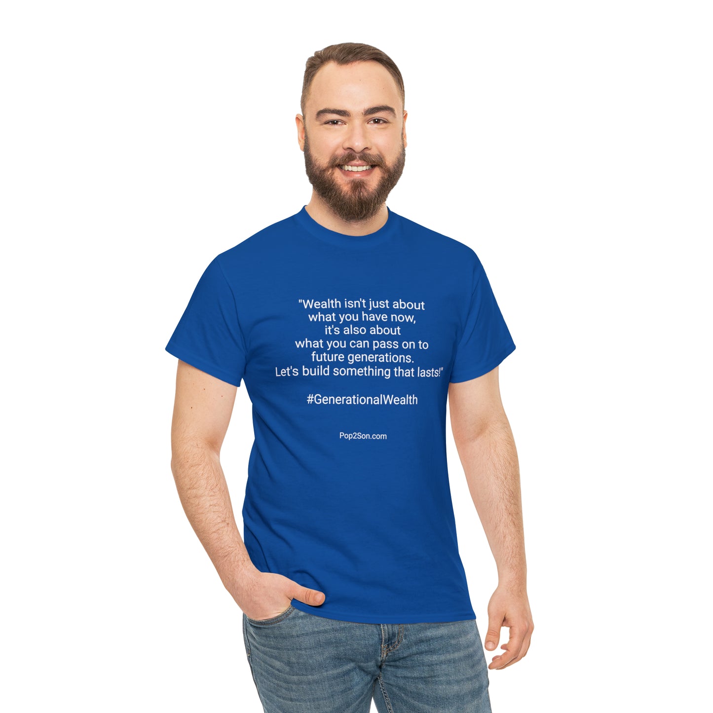 Unisex Generational Wealth Heavy Cotton Tee