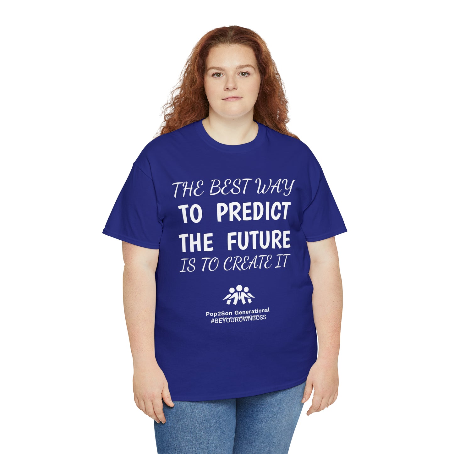 Unisex Predict the Future Heavy Cotton Tee