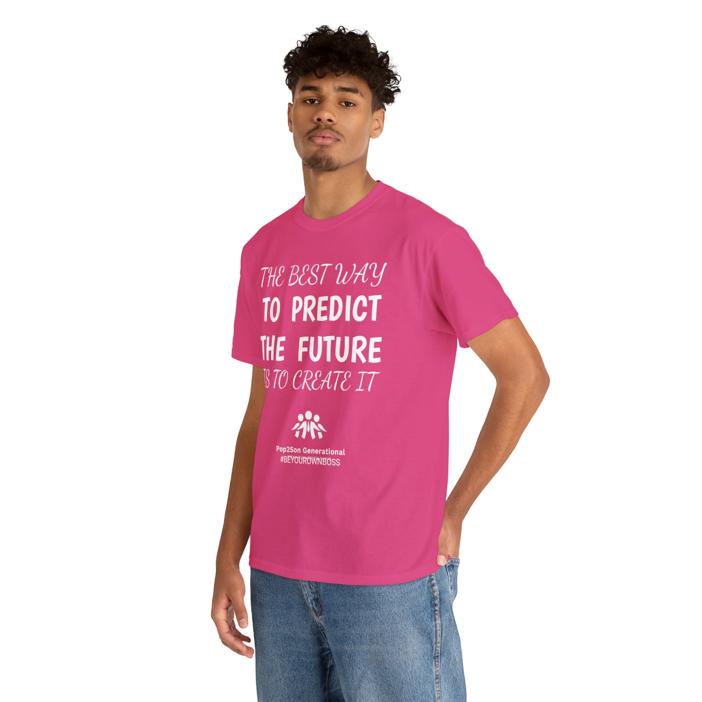 Unisex Predict the Future Heavy Cotton Tee
