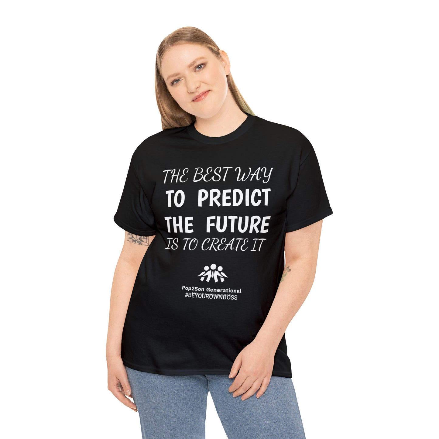 Unisex Predict the Future Heavy Cotton Tee