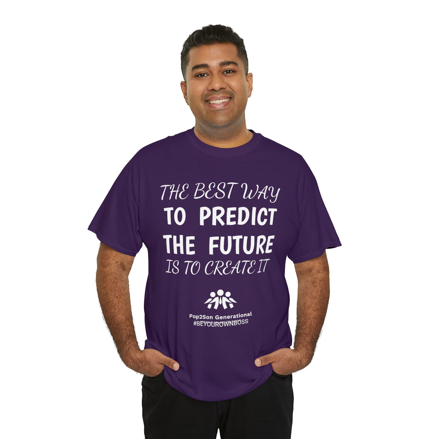Unisex Predict the Future Heavy Cotton Tee