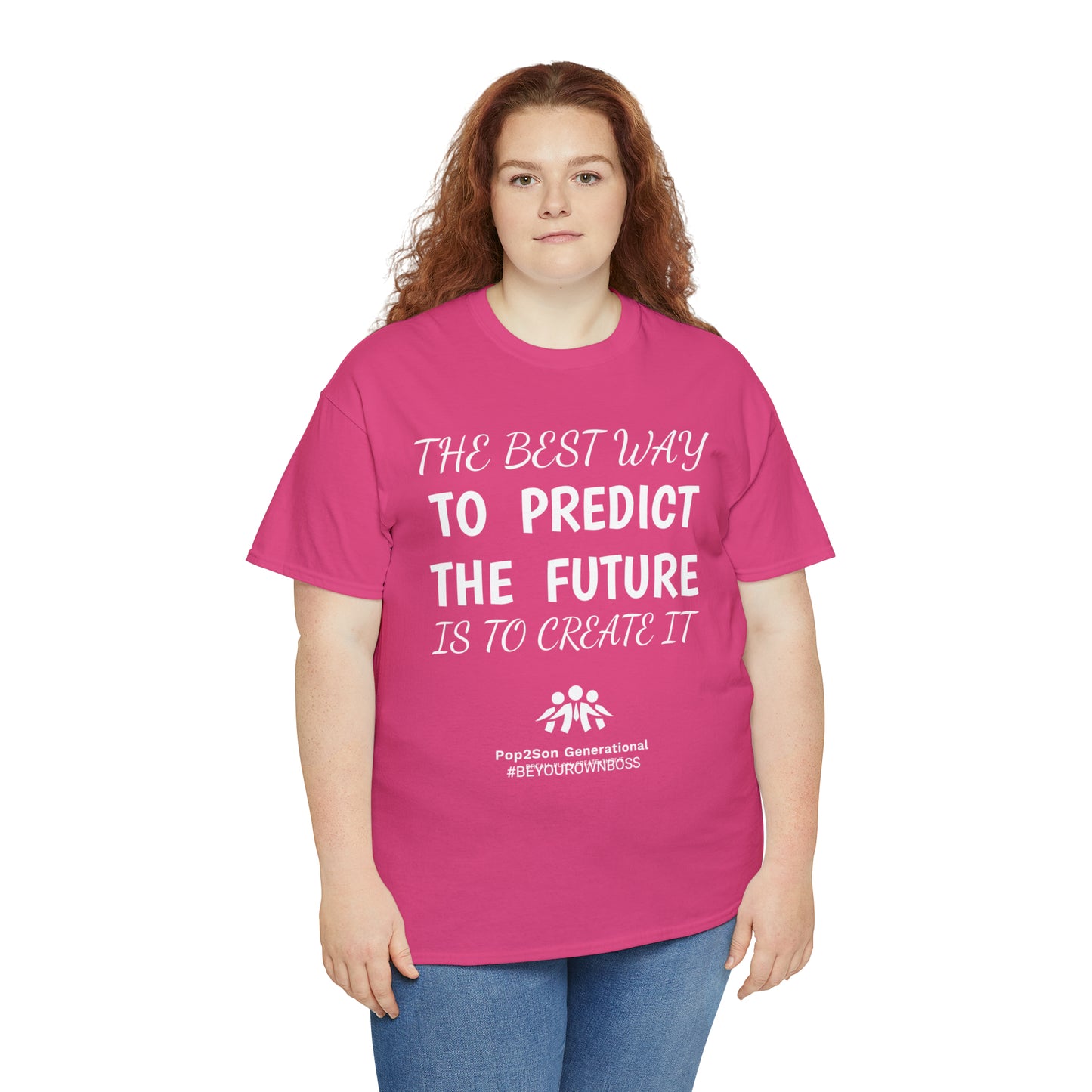 Unisex Predict the Future Heavy Cotton Tee