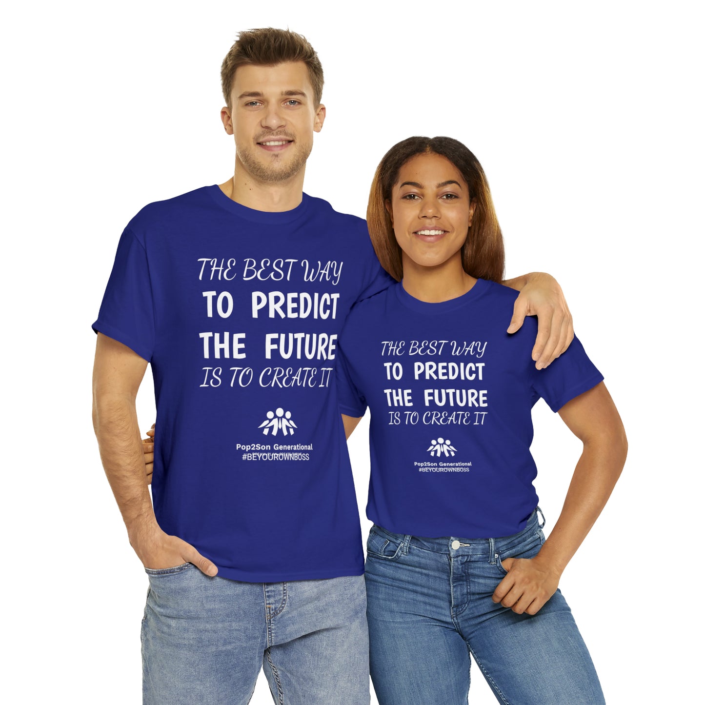 Unisex Predict the Future Heavy Cotton Tee