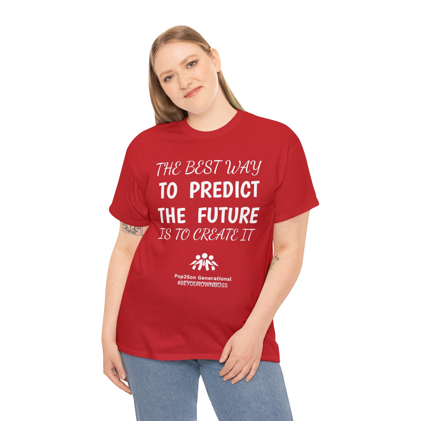 Unisex Predict the Future Heavy Cotton Tee