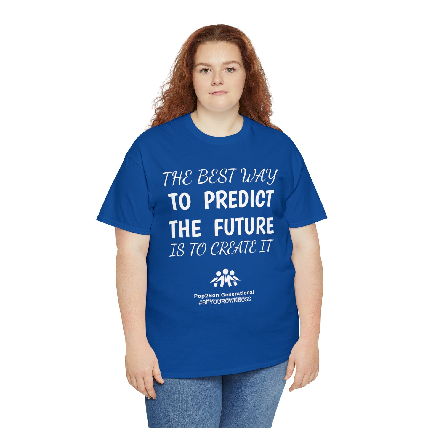 Unisex Predict the Future Heavy Cotton Tee