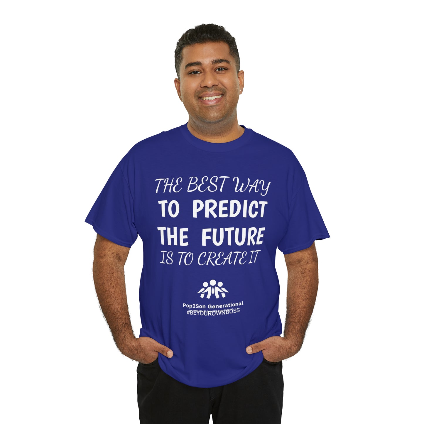 Unisex Predict the Future Heavy Cotton Tee
