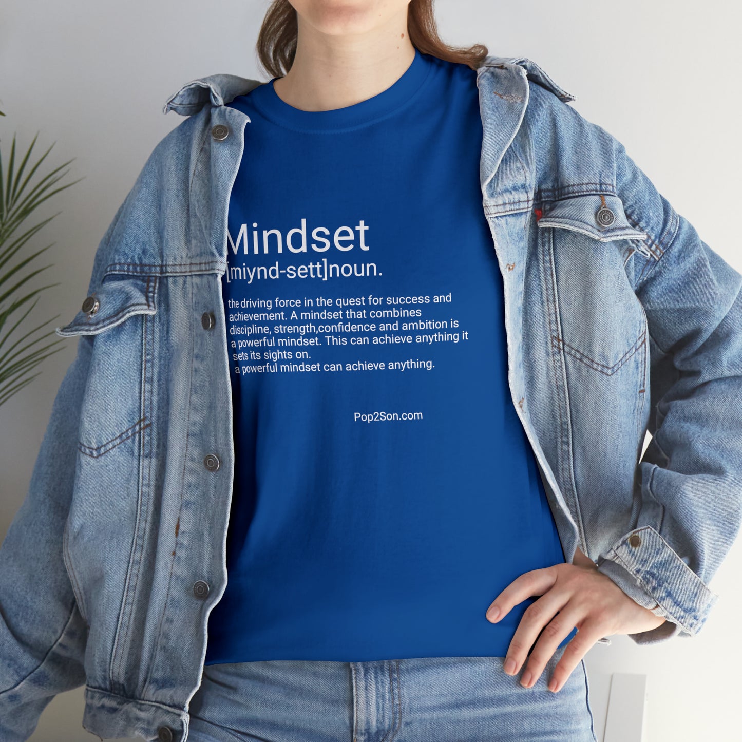 Unisex Mindset Inspirational Ultra Cotton Tee