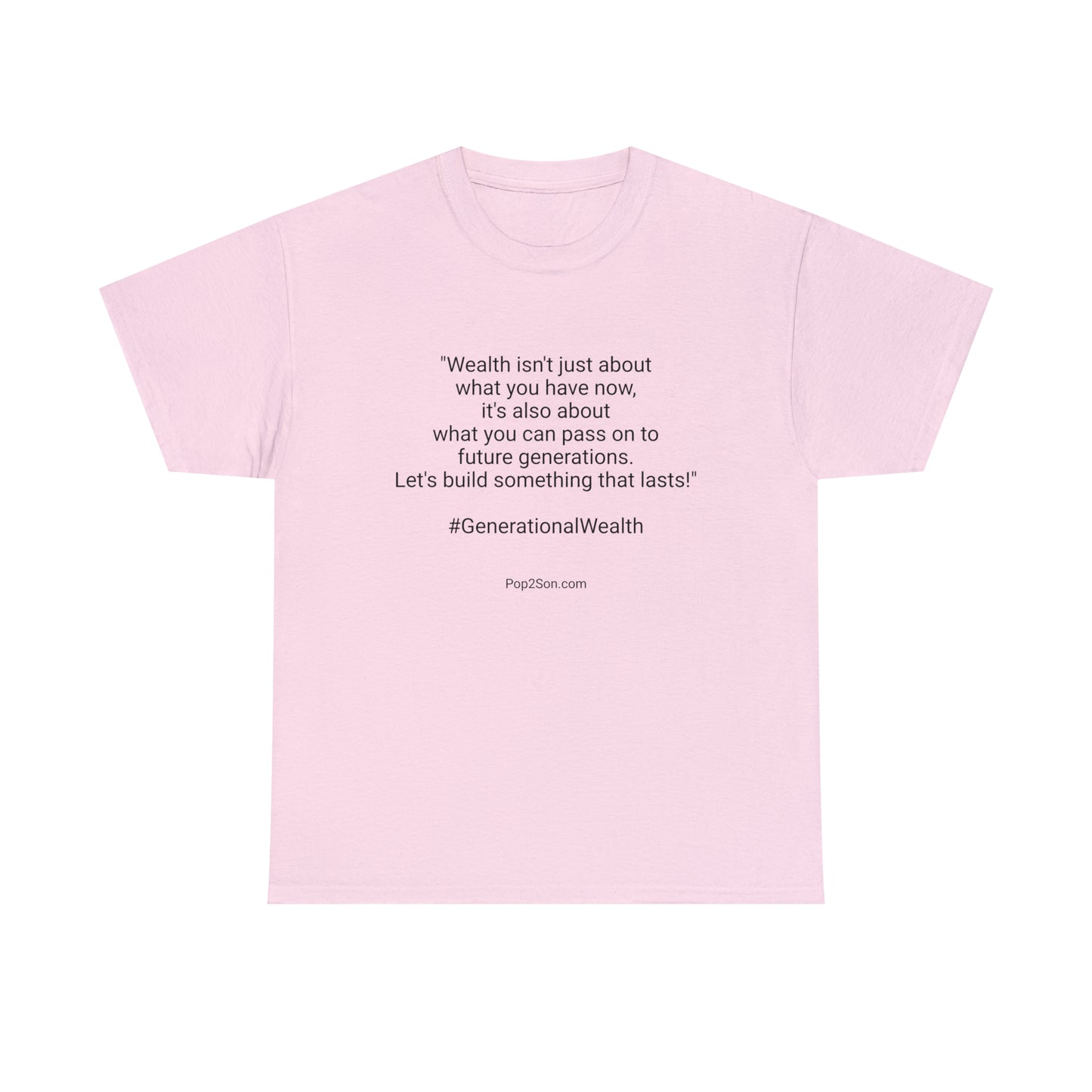 Unisex Generational Wealth Heavy Cotton Tee