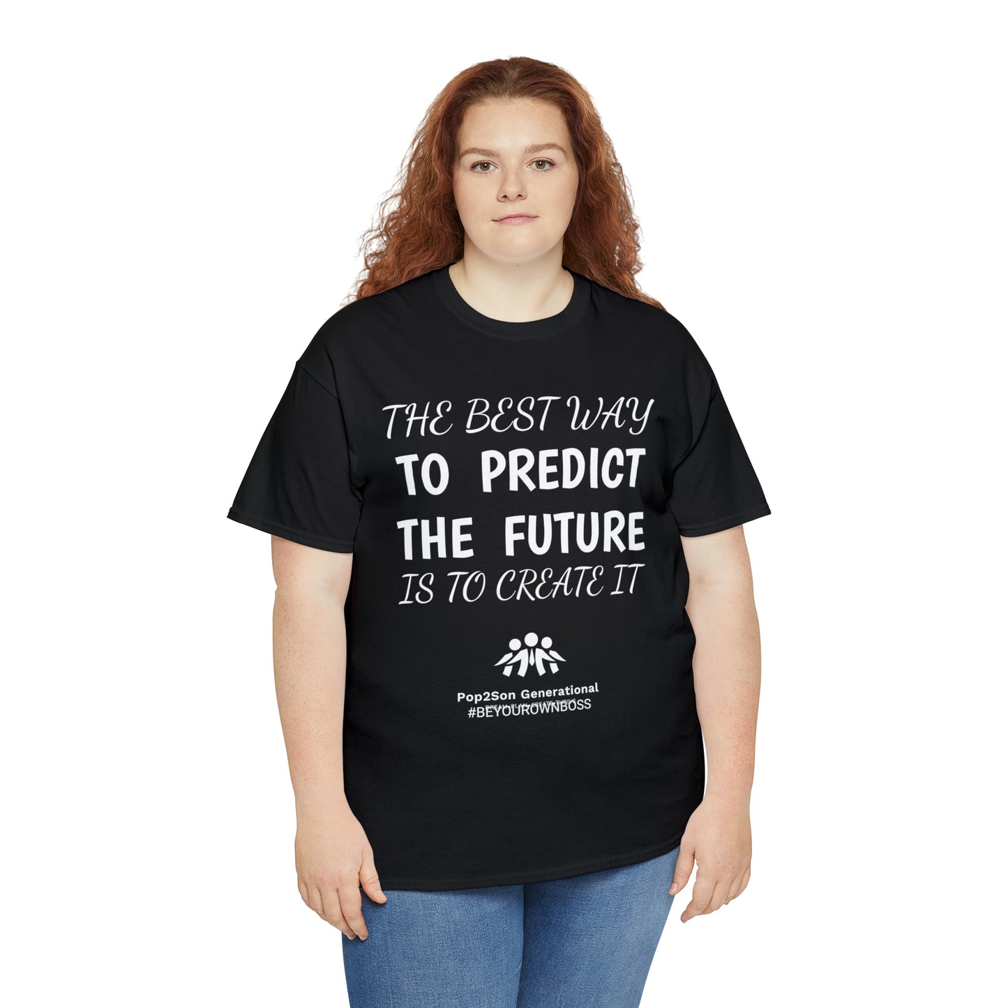 Unisex Predict the Future Heavy Cotton Tee