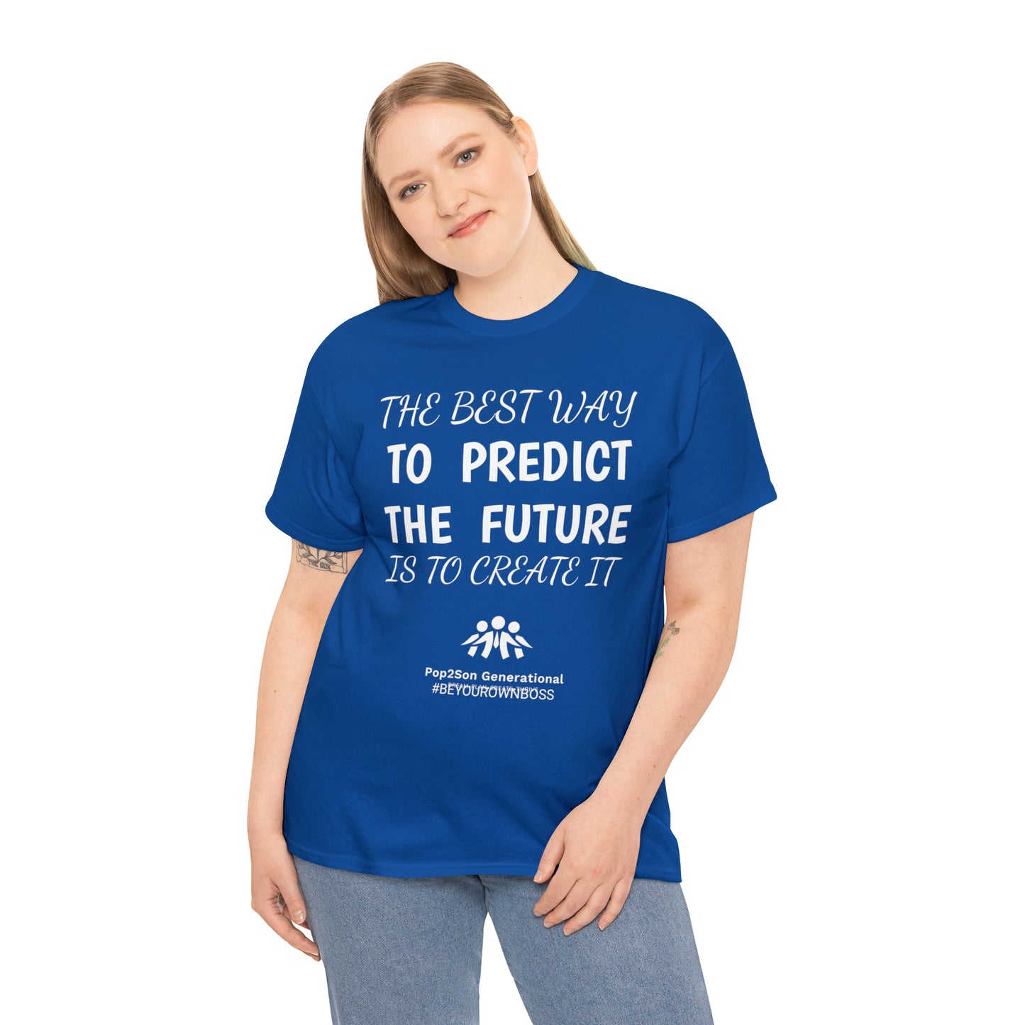 Unisex Predict the Future Heavy Cotton Tee