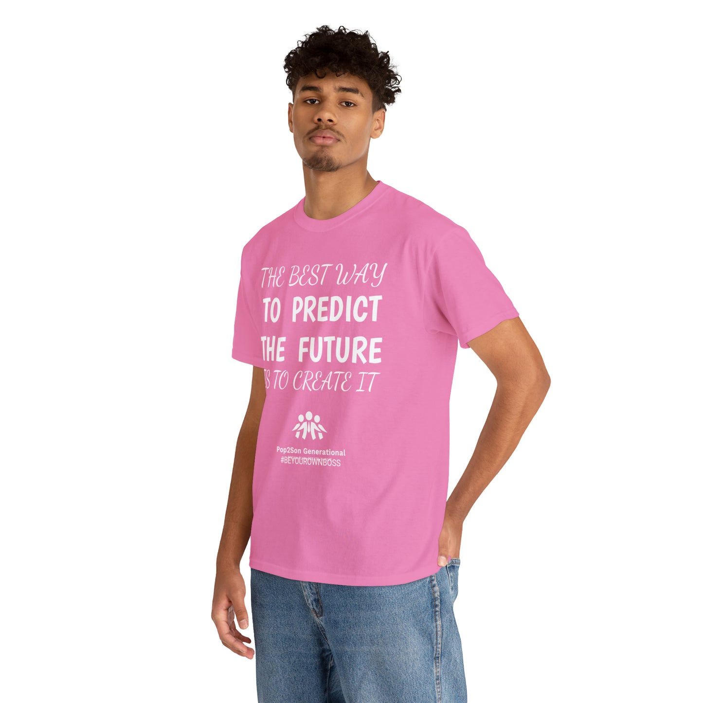 Unisex Predict the Future Heavy Cotton Tee