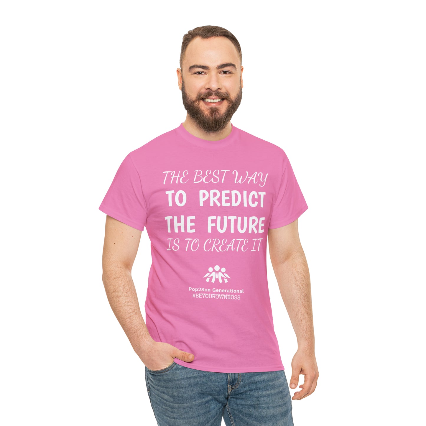 Unisex Predict the Future Heavy Cotton Tee