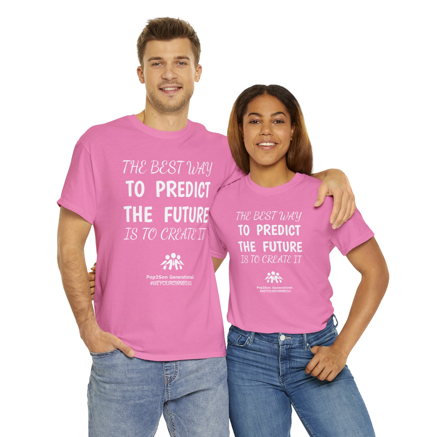 Unisex Predict the Future Heavy Cotton Tee