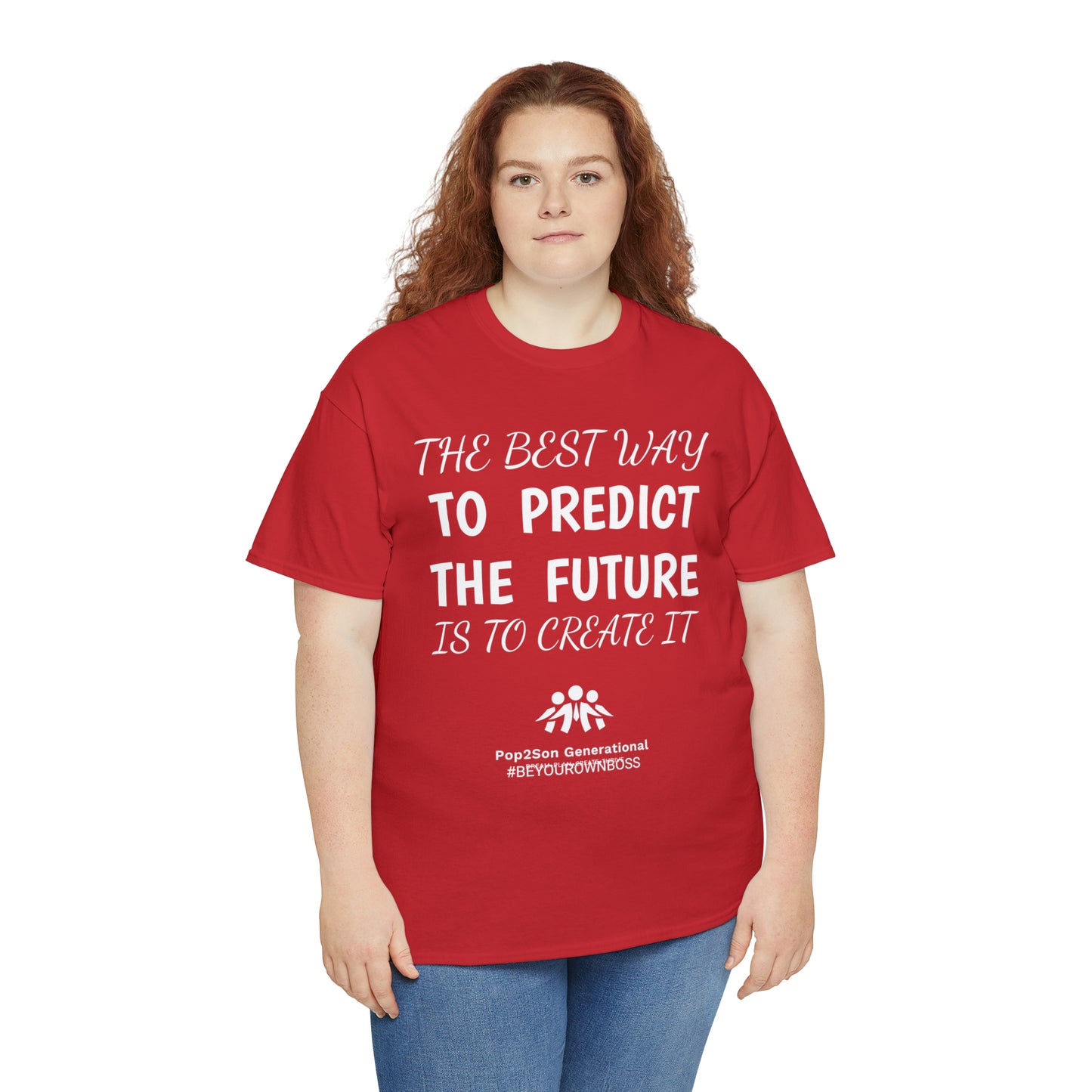 Unisex Predict the Future Heavy Cotton Tee