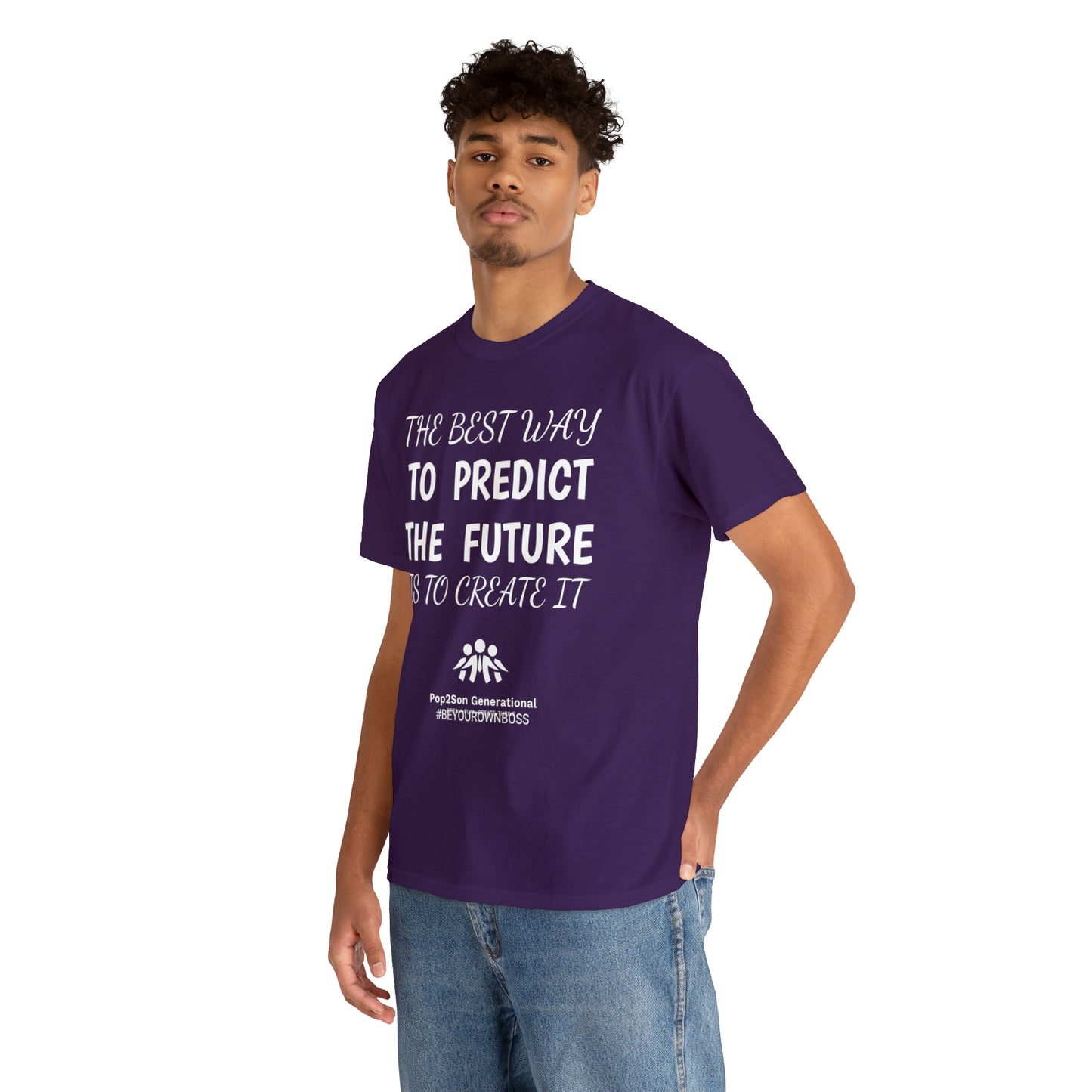 Unisex Predict the Future Heavy Cotton Tee