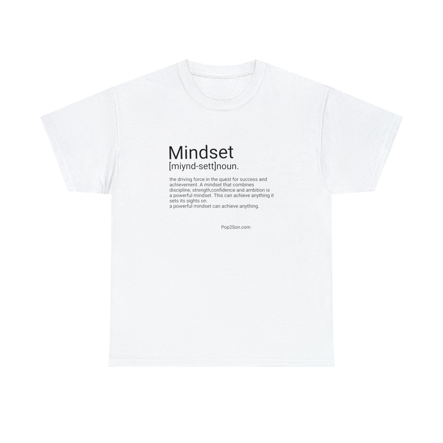 Unisex Mindset Inspirational Ultra Cotton Tee