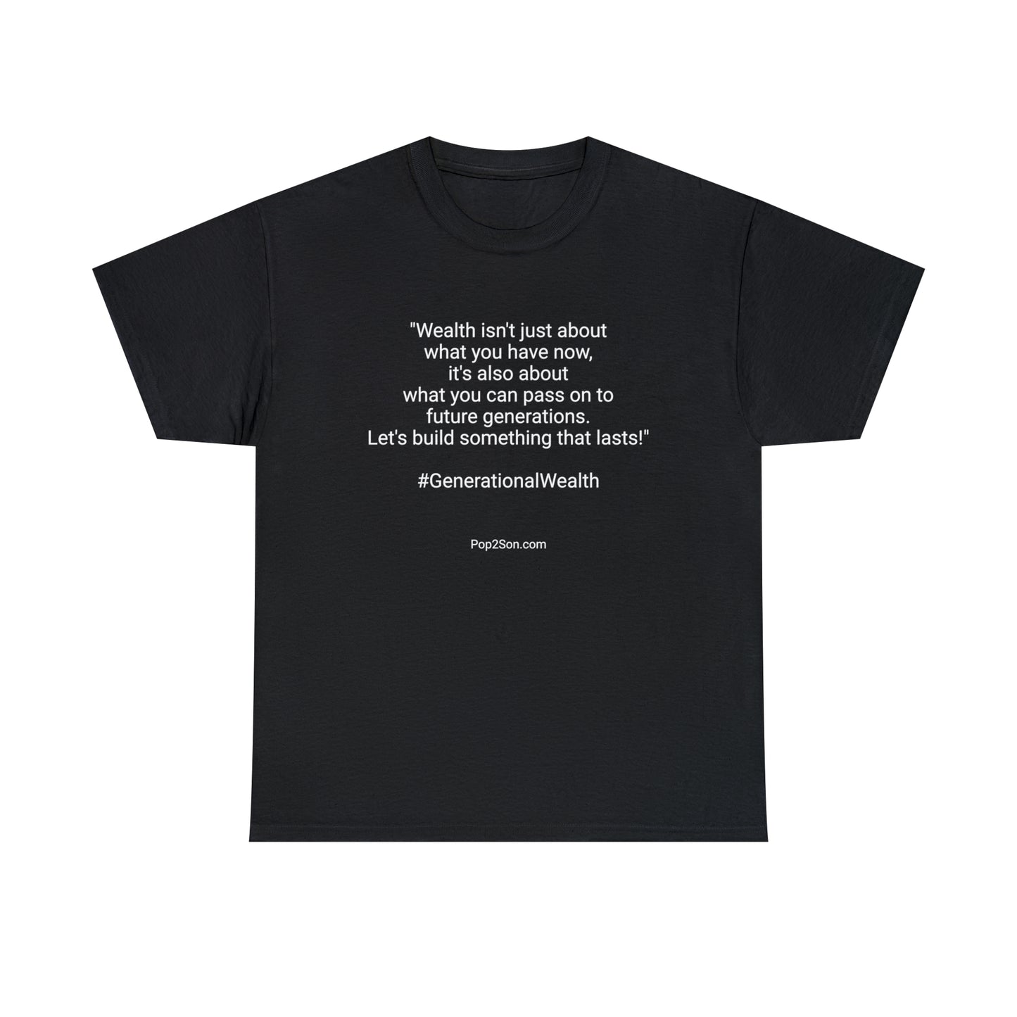 Unisex Generational Wealth Heavy Cotton Tee