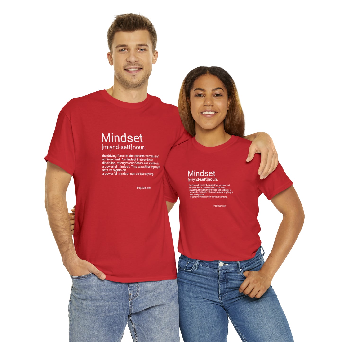 Unisex Mindset Inspirational Ultra Cotton Tee