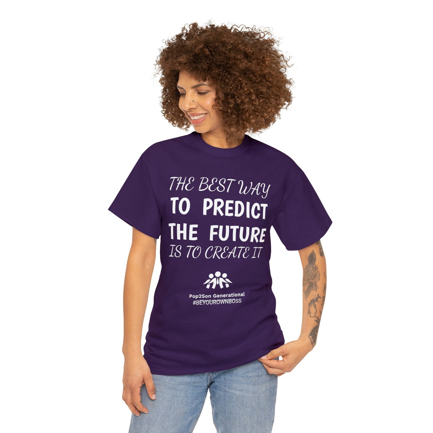 Unisex Predict the Future Heavy Cotton Tee