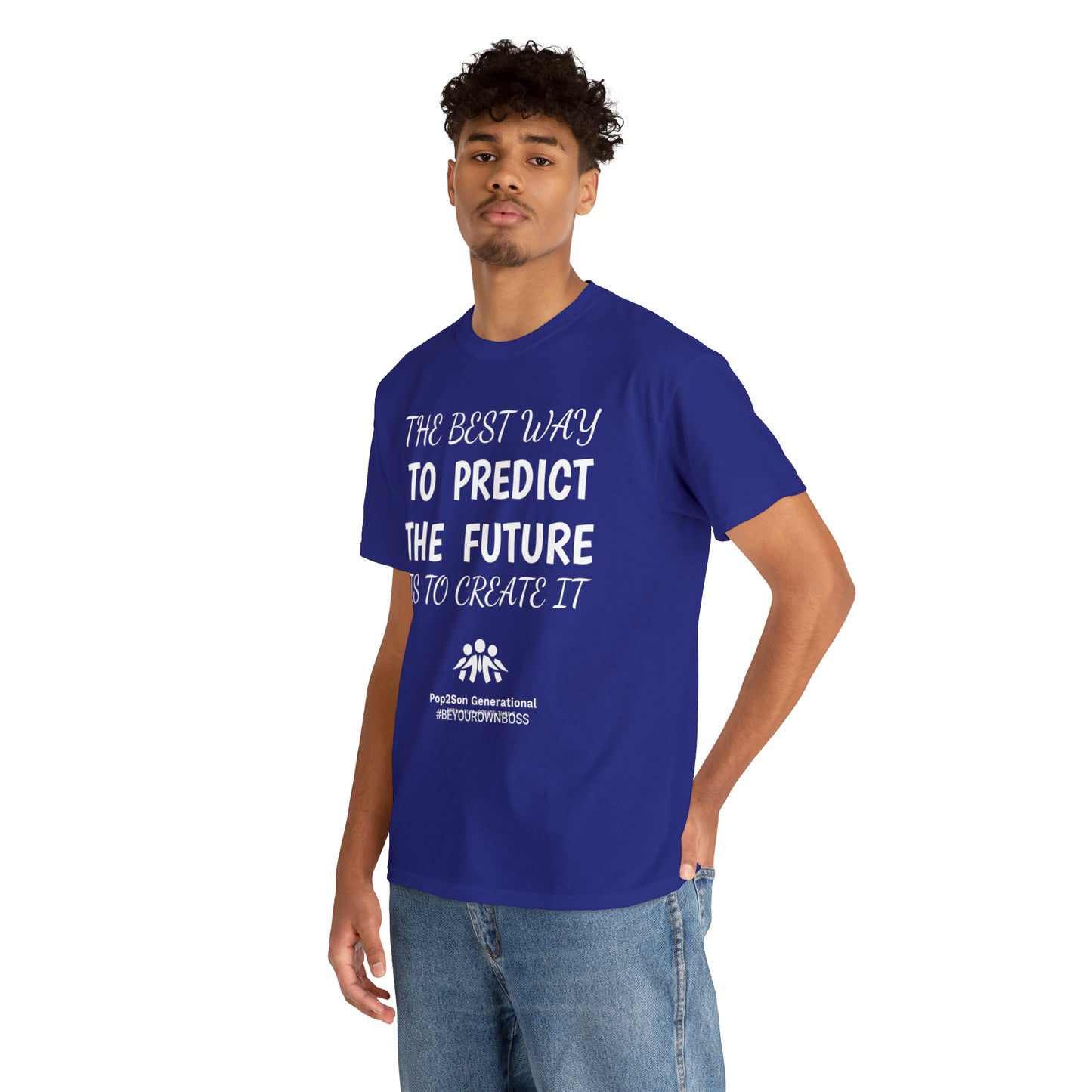 Unisex Predict the Future Heavy Cotton Tee