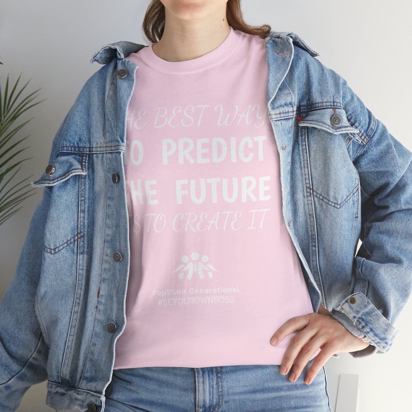 Unisex Predict the Future Heavy Cotton Tee