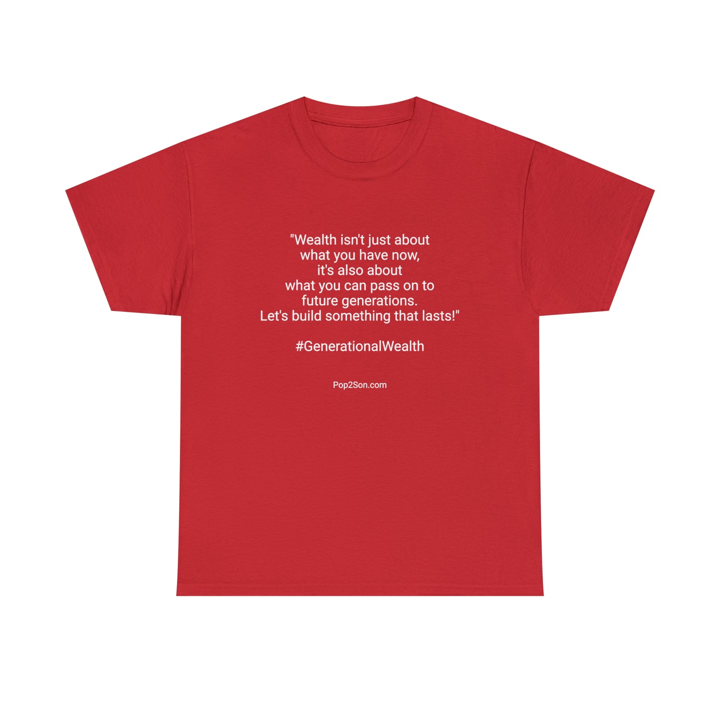 Unisex Generational Wealth Heavy Cotton Tee