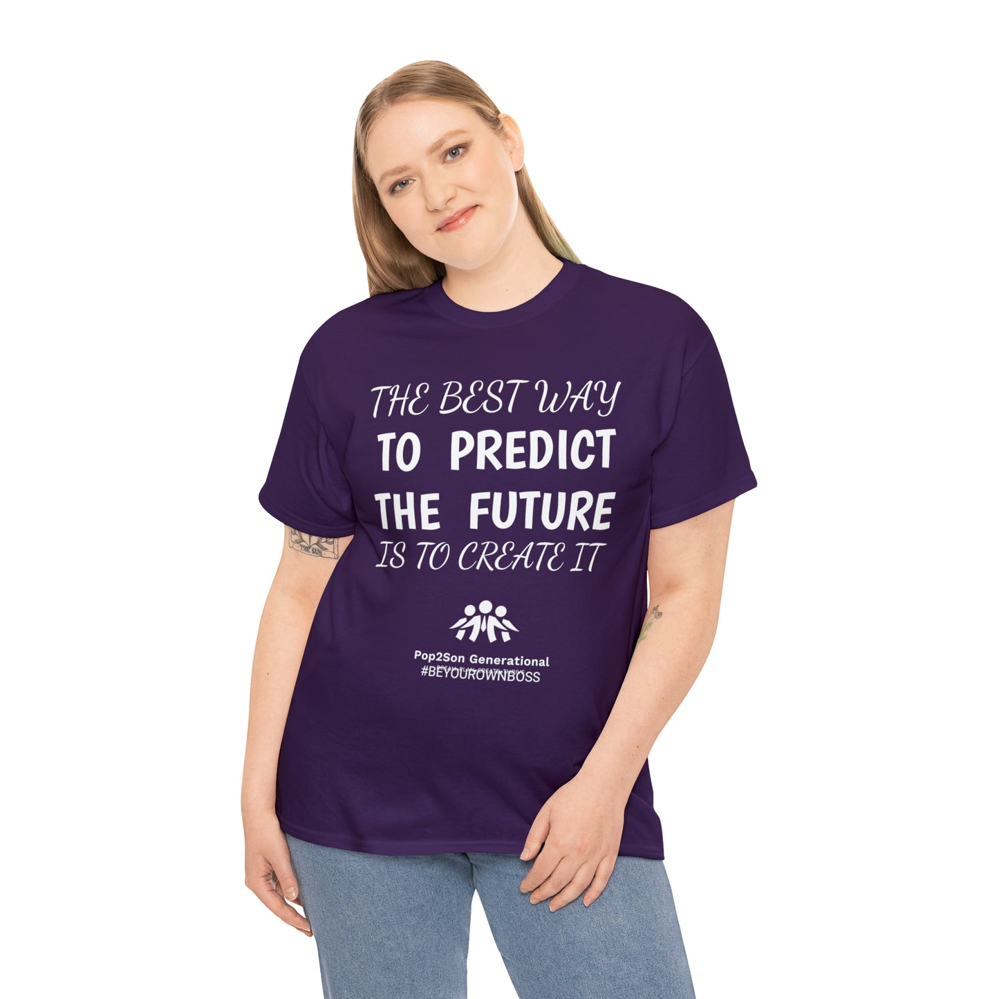 Unisex Predict the Future Heavy Cotton Tee