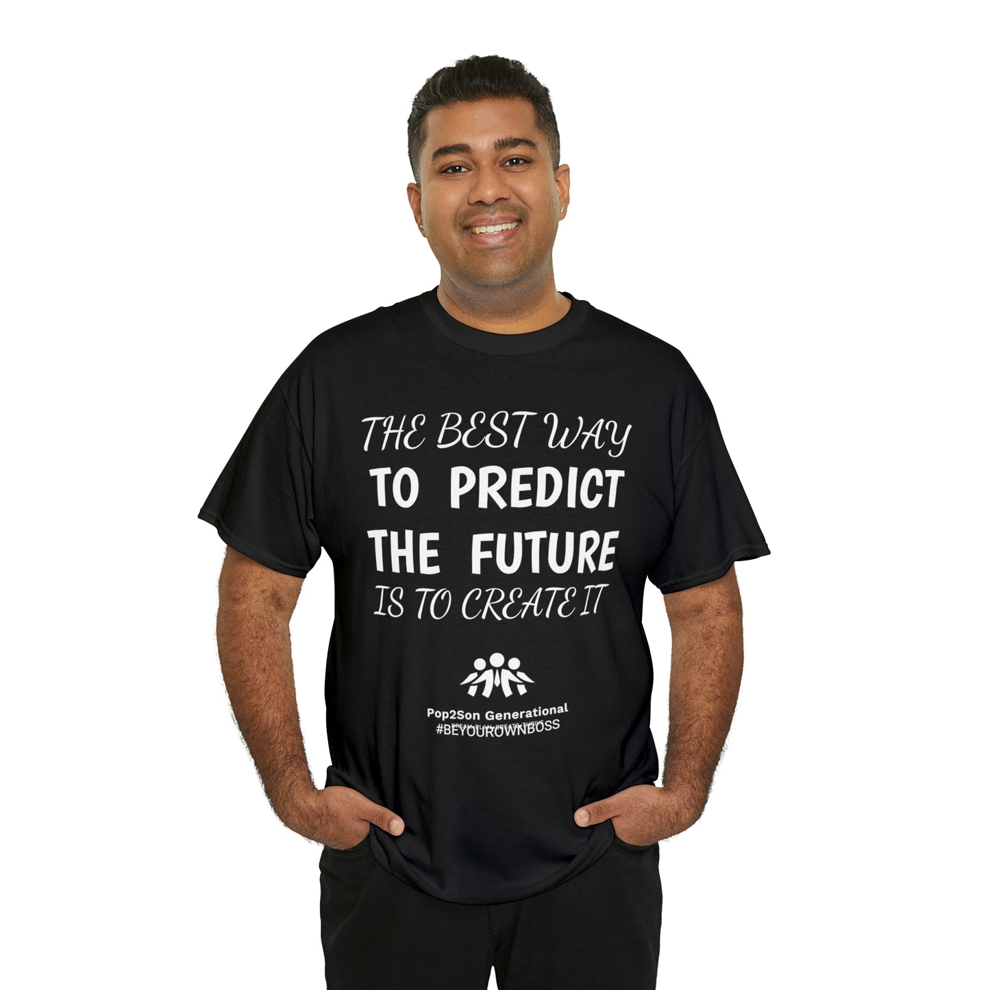 Unisex Predict the Future Heavy Cotton Tee