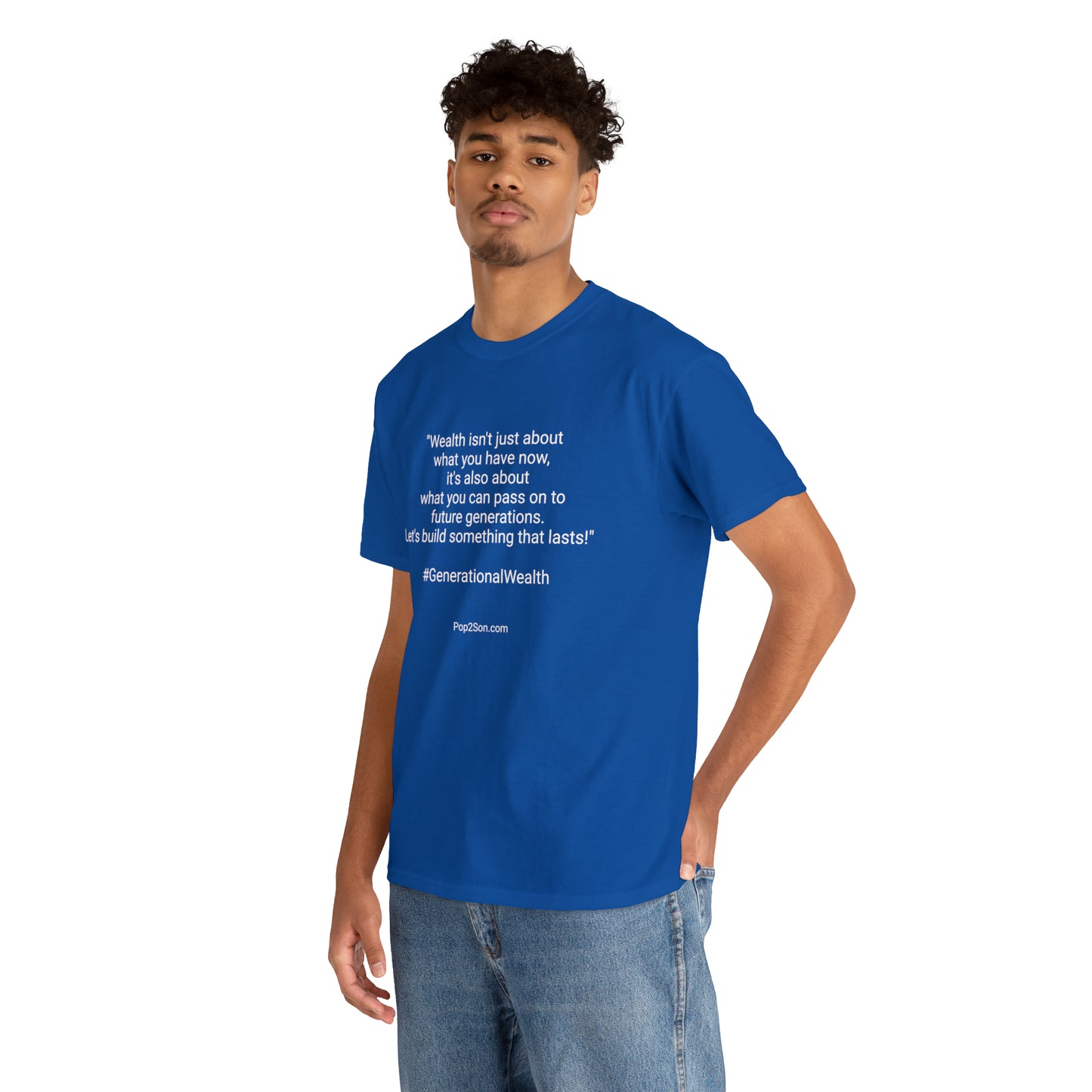 Unisex Generational Wealth Heavy Cotton Tee