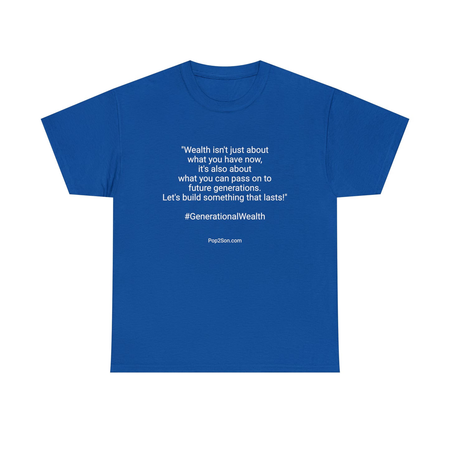 Unisex Generational Wealth Heavy Cotton Tee