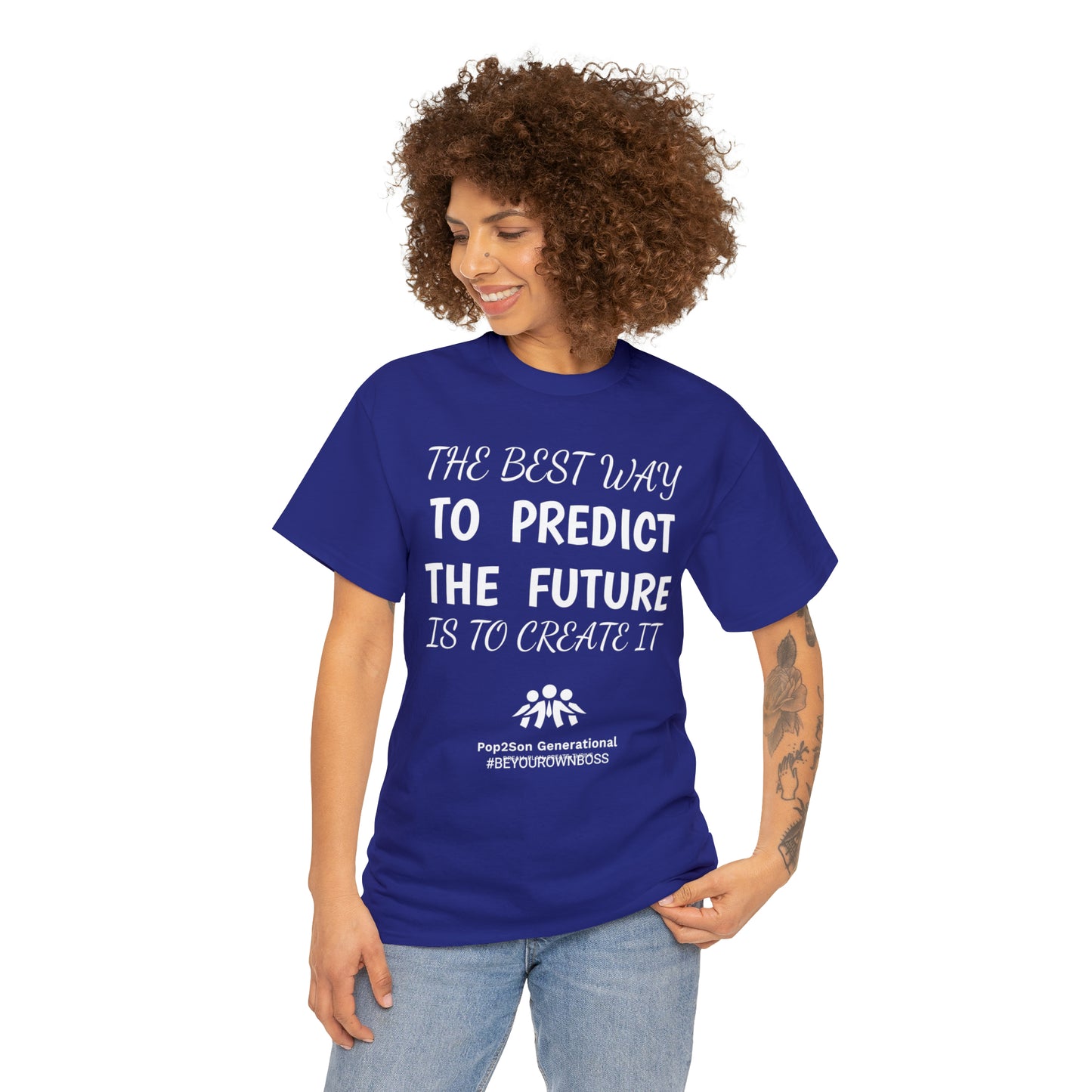 Unisex Predict the Future Heavy Cotton Tee