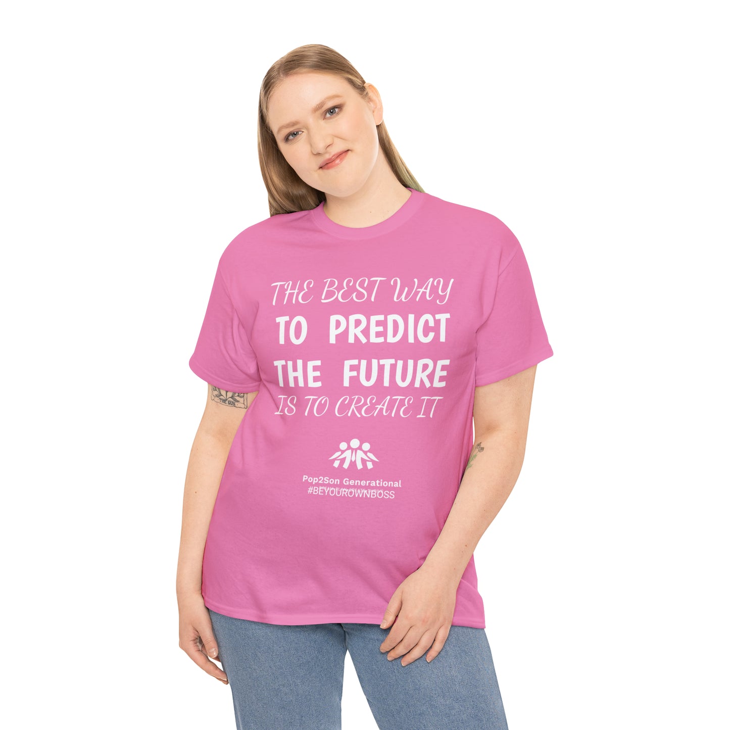 Unisex Predict the Future Heavy Cotton Tee