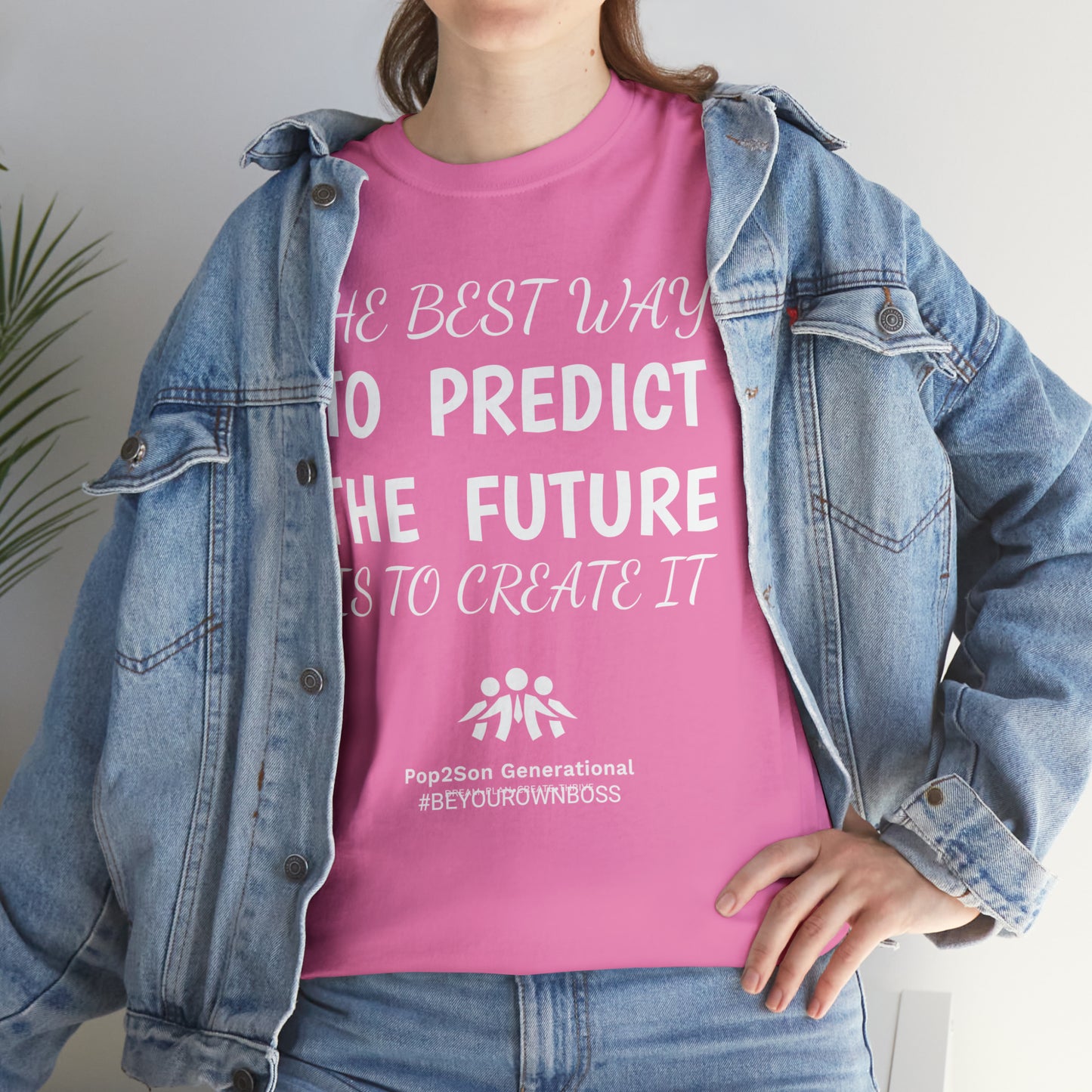 Unisex Predict the Future Heavy Cotton Tee