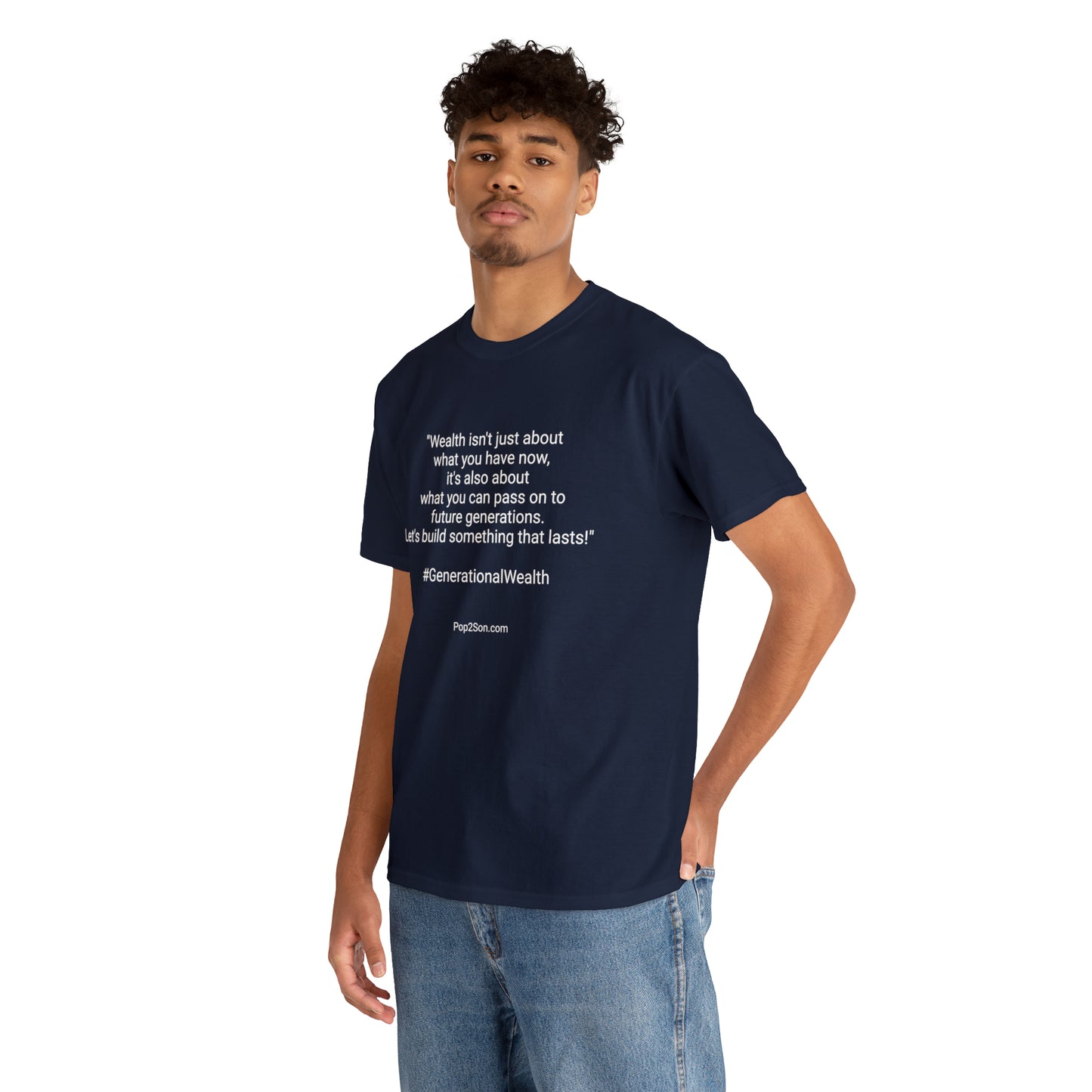 Unisex Generational Wealth Heavy Cotton Tee