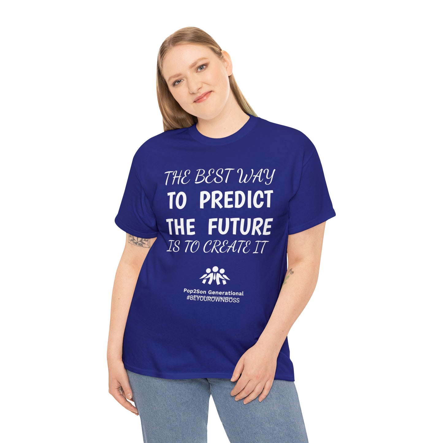 Unisex Predict the Future Heavy Cotton Tee