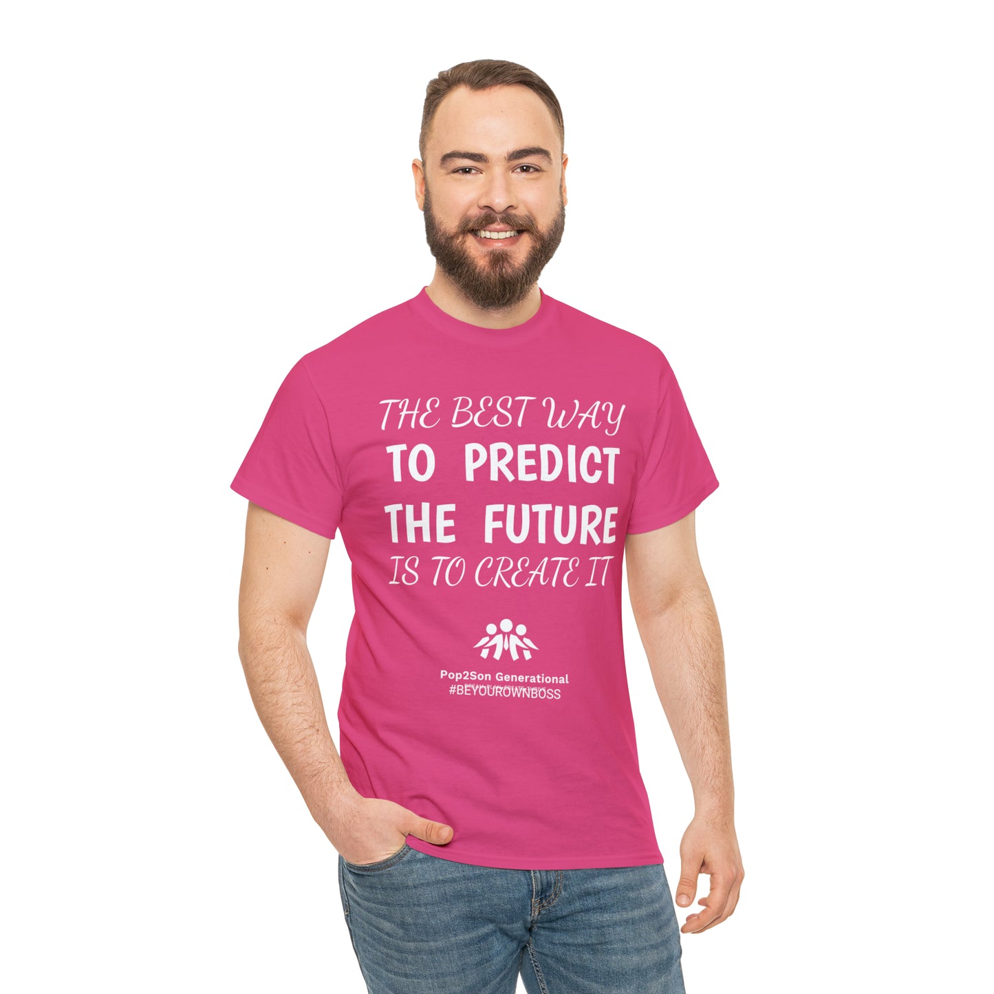 Unisex Predict the Future Heavy Cotton Tee