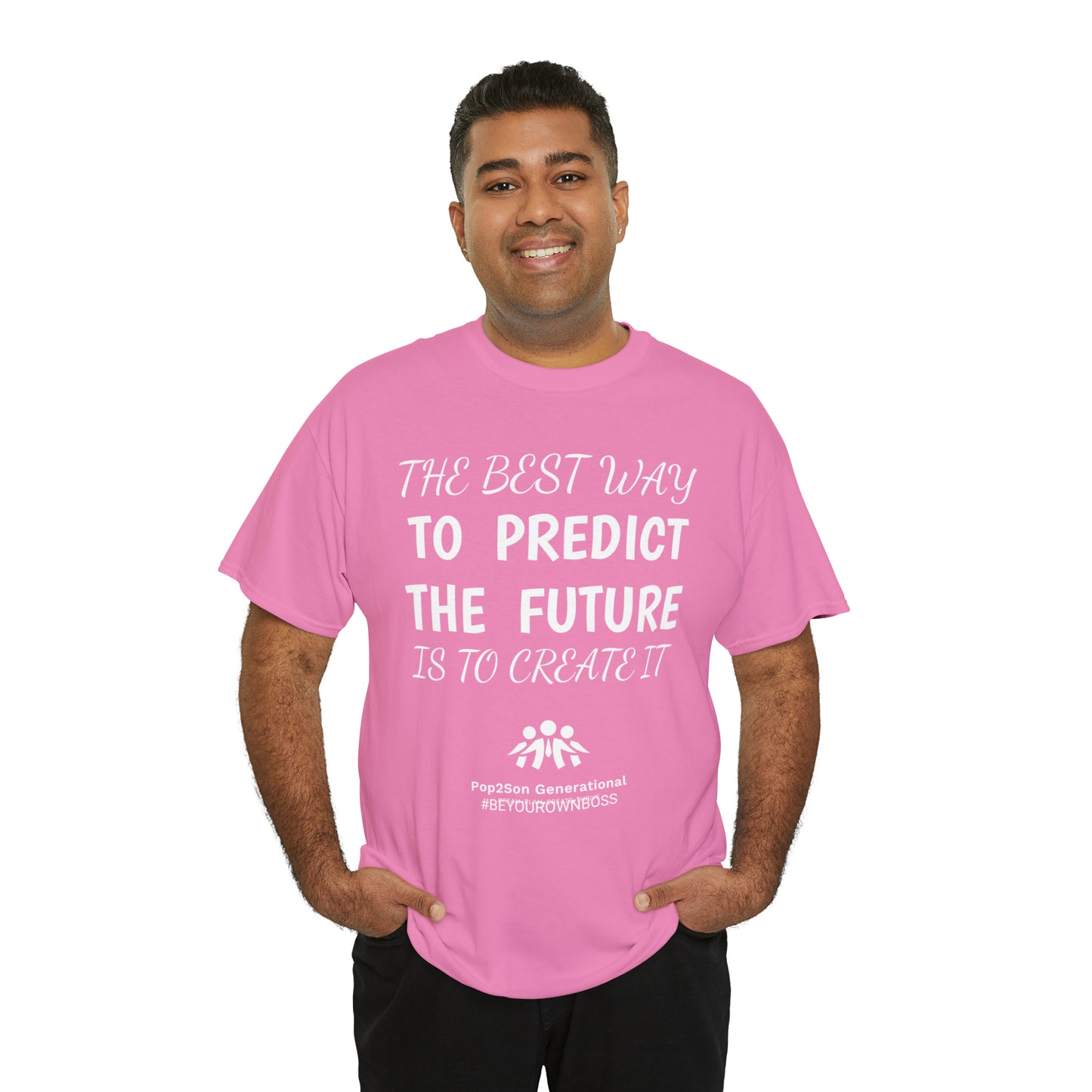 Unisex Predict the Future Heavy Cotton Tee