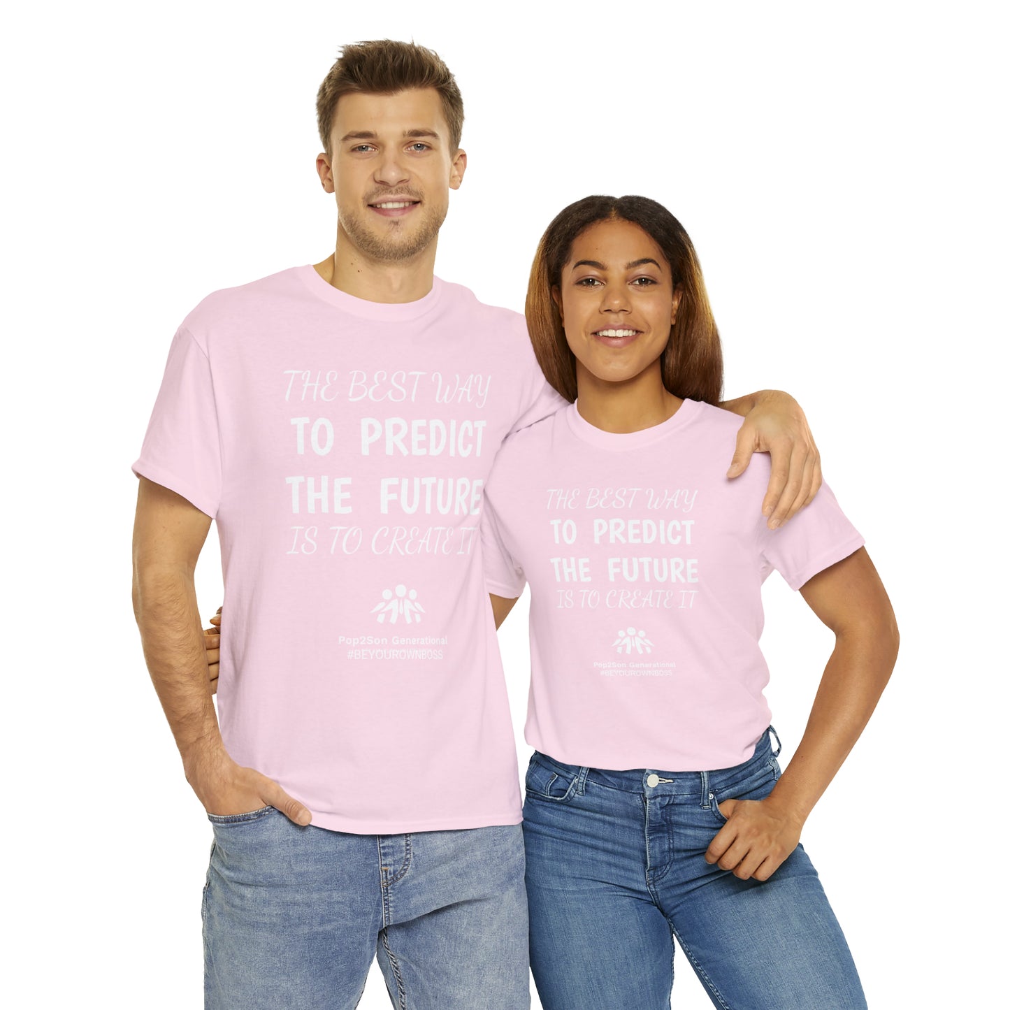 Unisex Predict the Future Heavy Cotton Tee