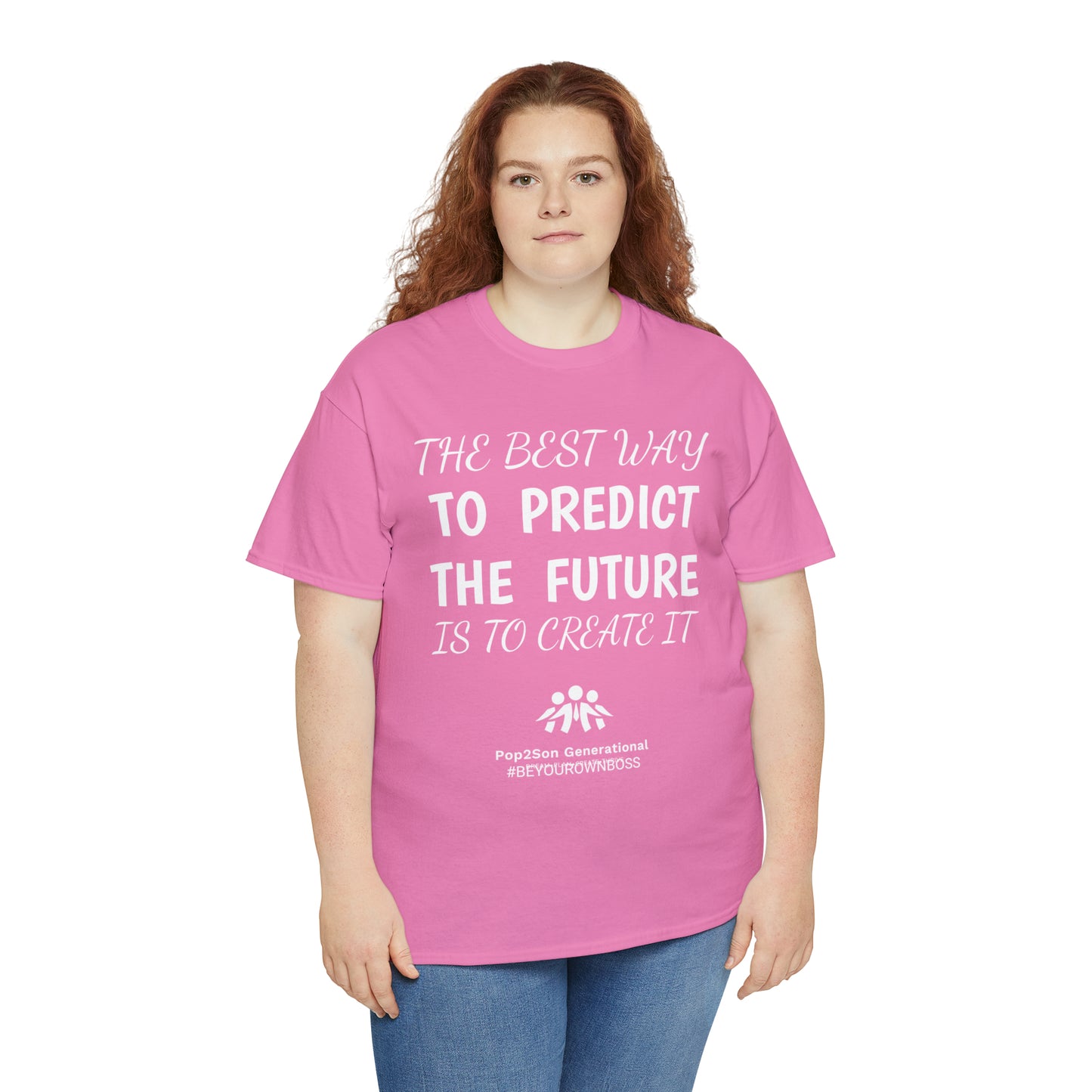 Unisex Predict the Future Heavy Cotton Tee