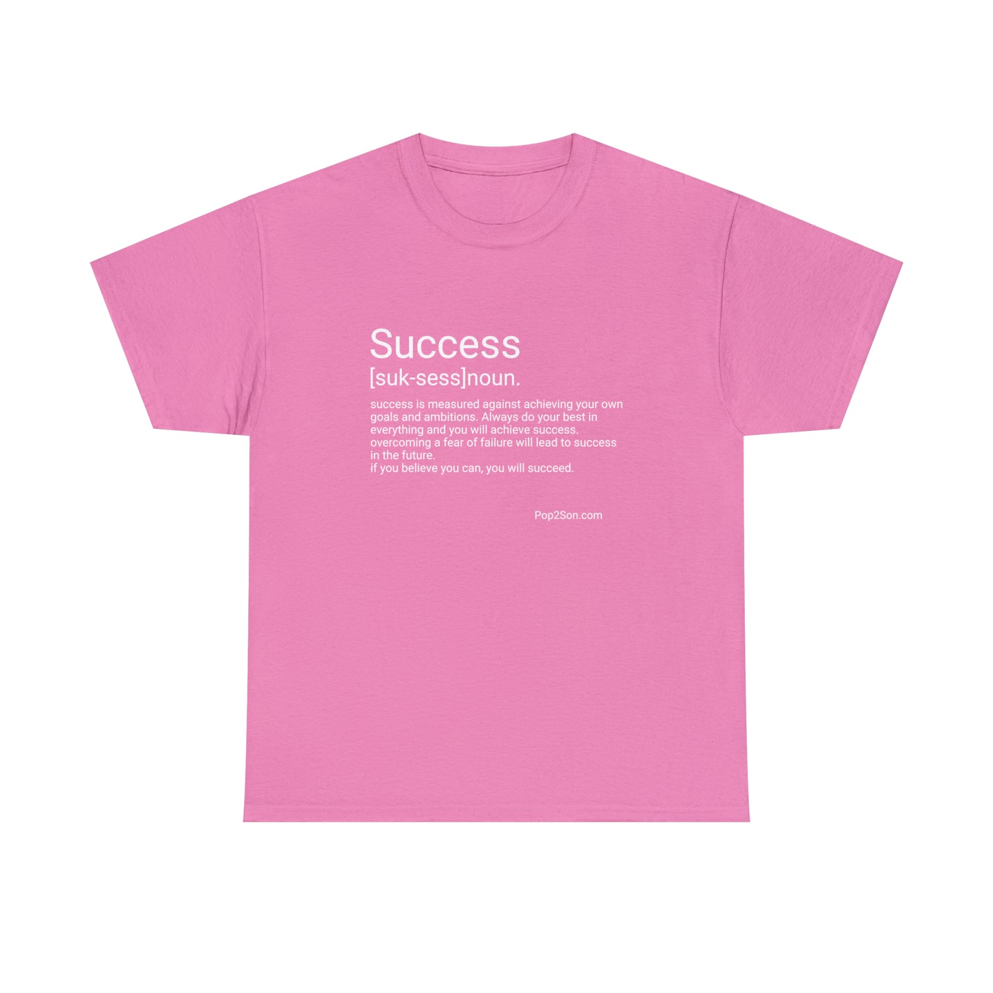Unisex Success Inspirational Ultra Cotton Tee