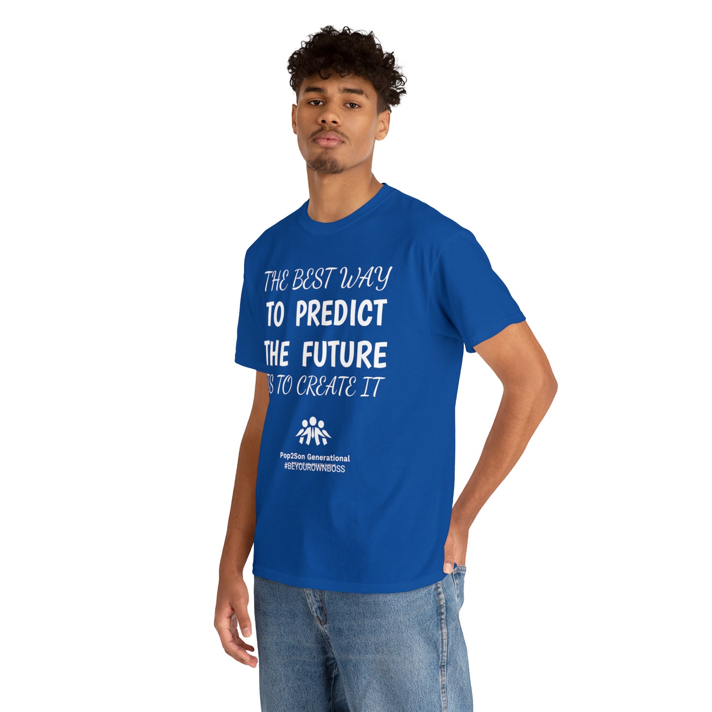 Unisex Predict the Future Heavy Cotton Tee