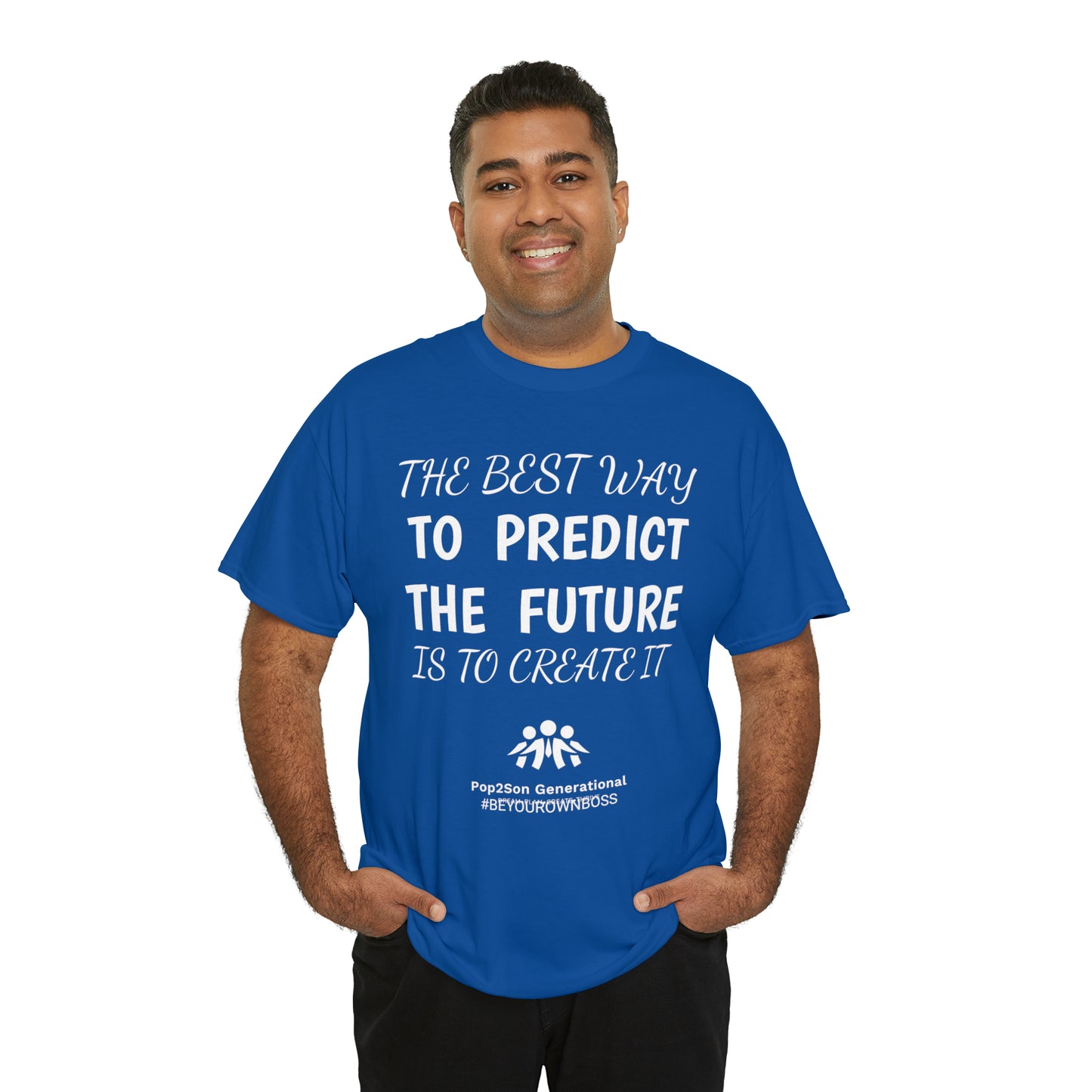 Unisex Predict the Future Heavy Cotton Tee