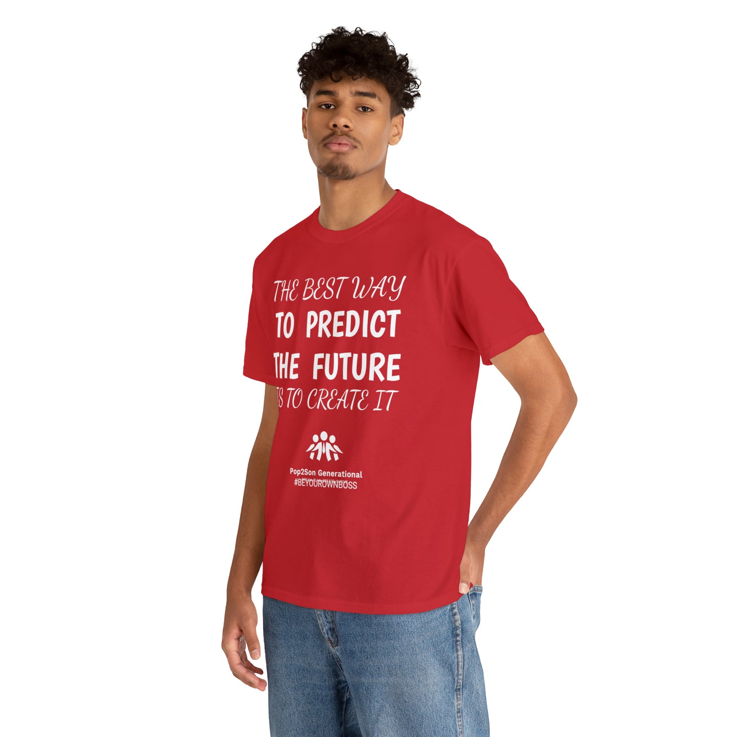 Unisex Predict the Future Heavy Cotton Tee