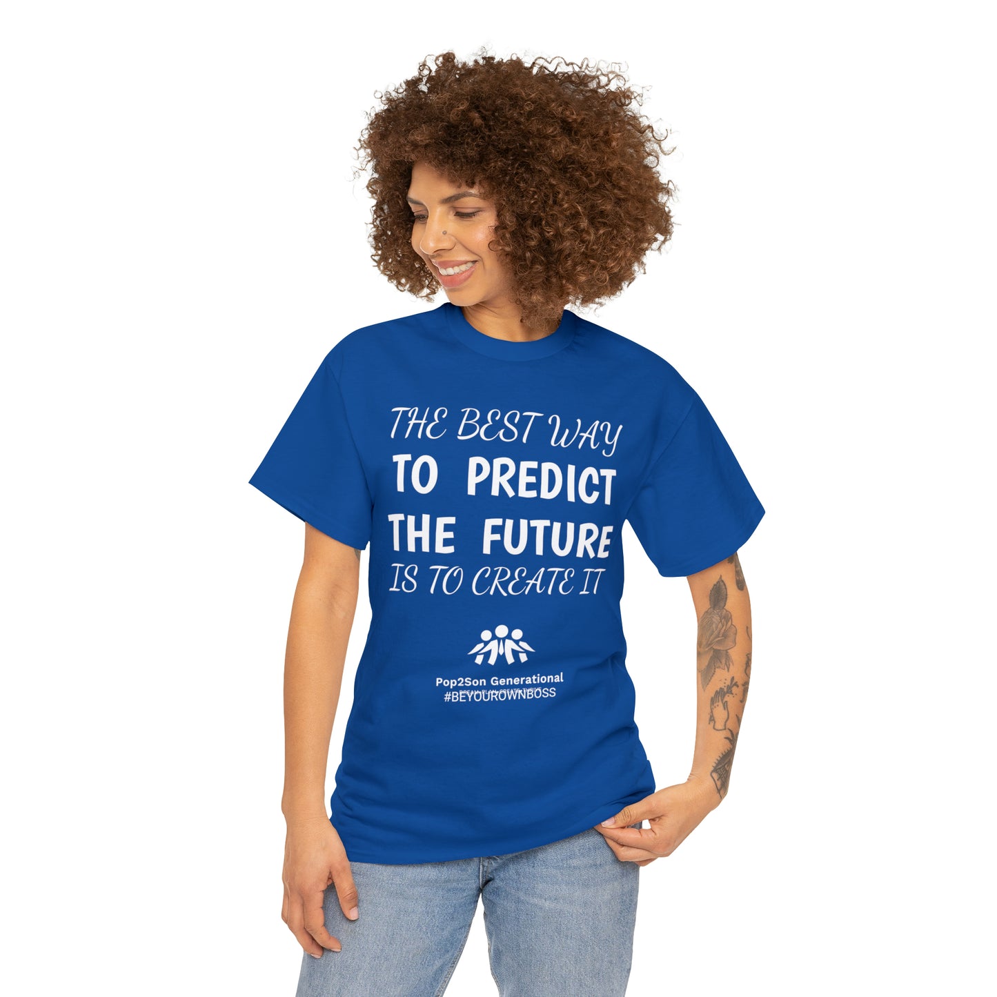 Unisex Predict the Future Heavy Cotton Tee