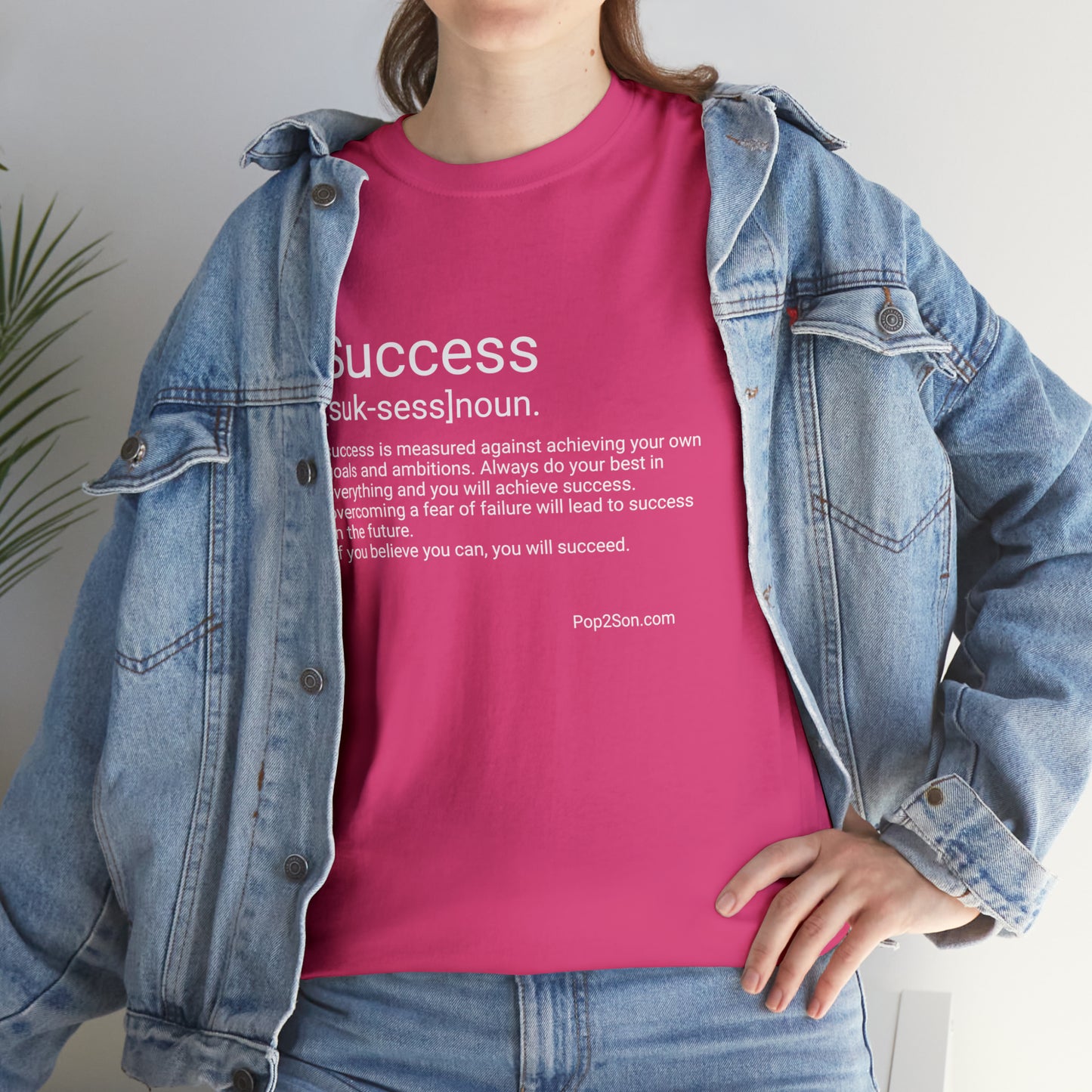 Unisex Success Inspirational Ultra Cotton Tee