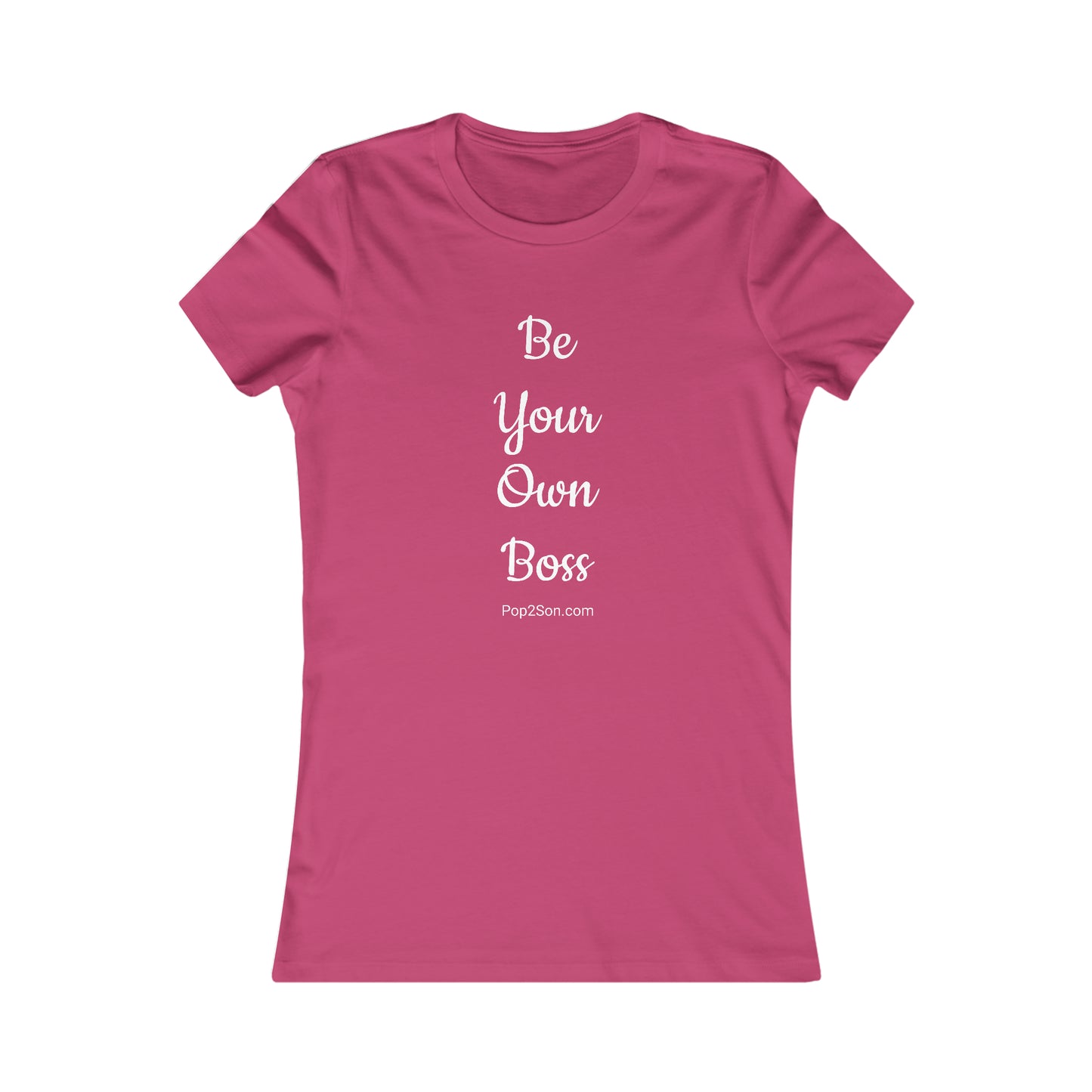 Women's Inspirational Be your own Boss Tee