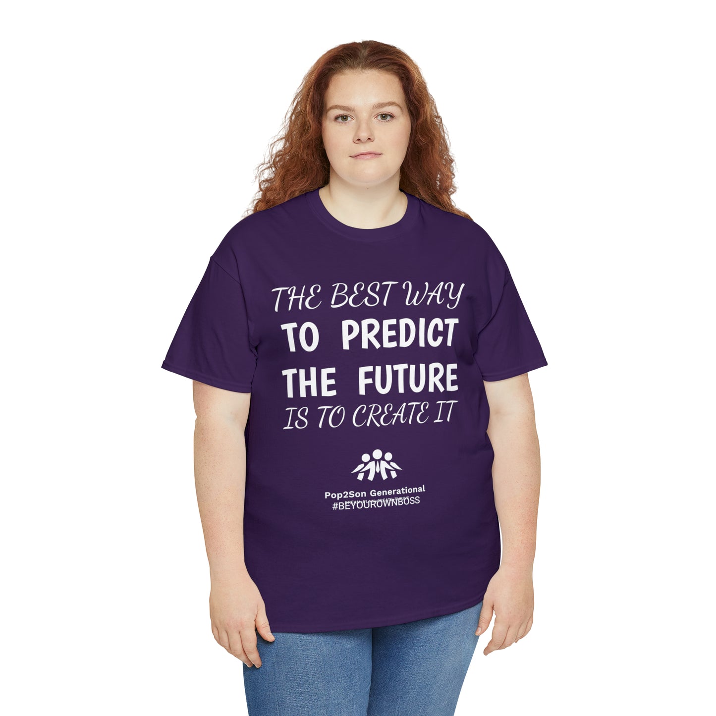 Unisex Predict the Future Heavy Cotton Tee