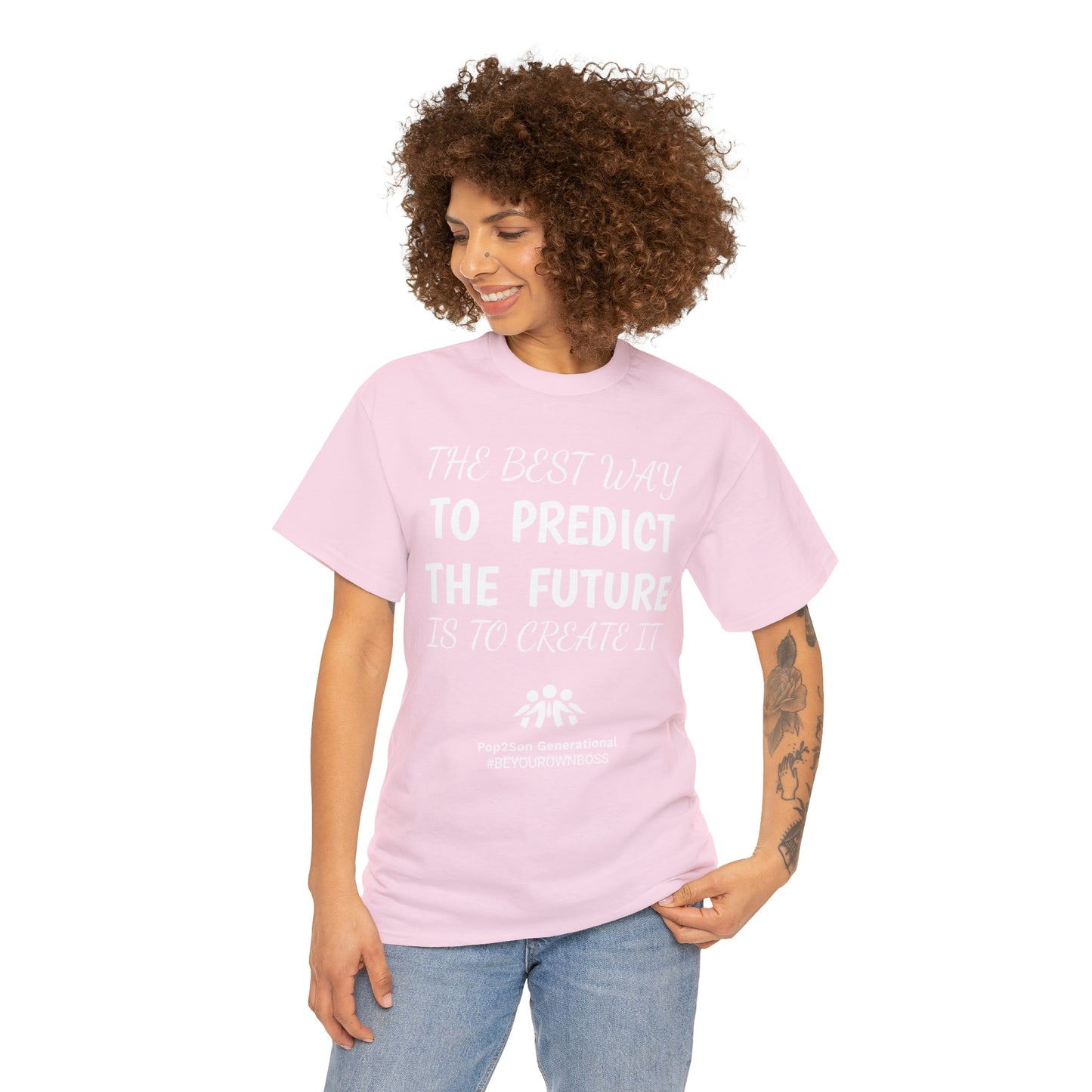 Unisex Predict the Future Heavy Cotton Tee