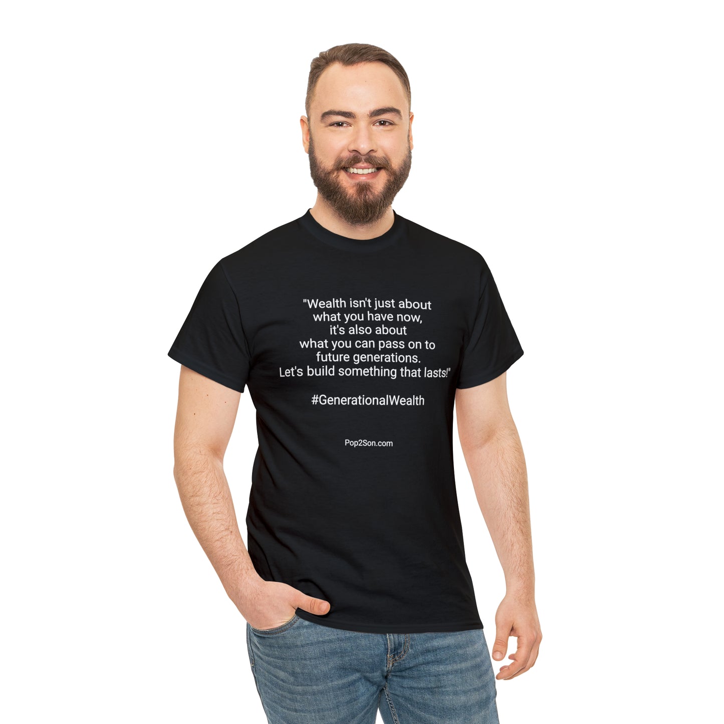 Unisex Generational Wealth Heavy Cotton Tee